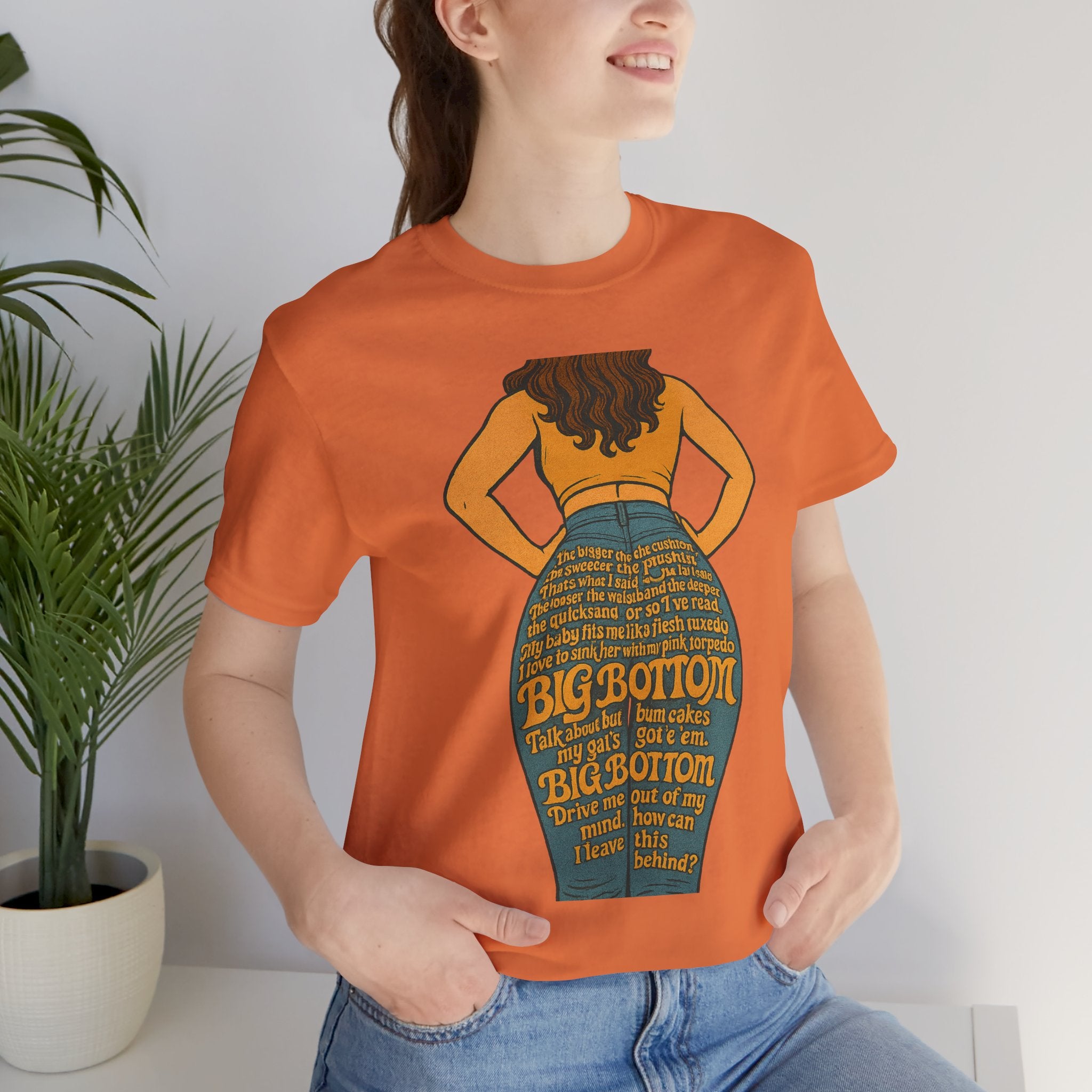 Big Bottom Tee — Funny Graphic T-Shirt