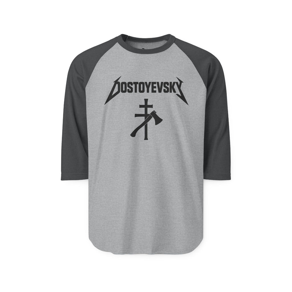 Dostoyevsky Heavy Metal Raglan Shirt — Literary Band Tee