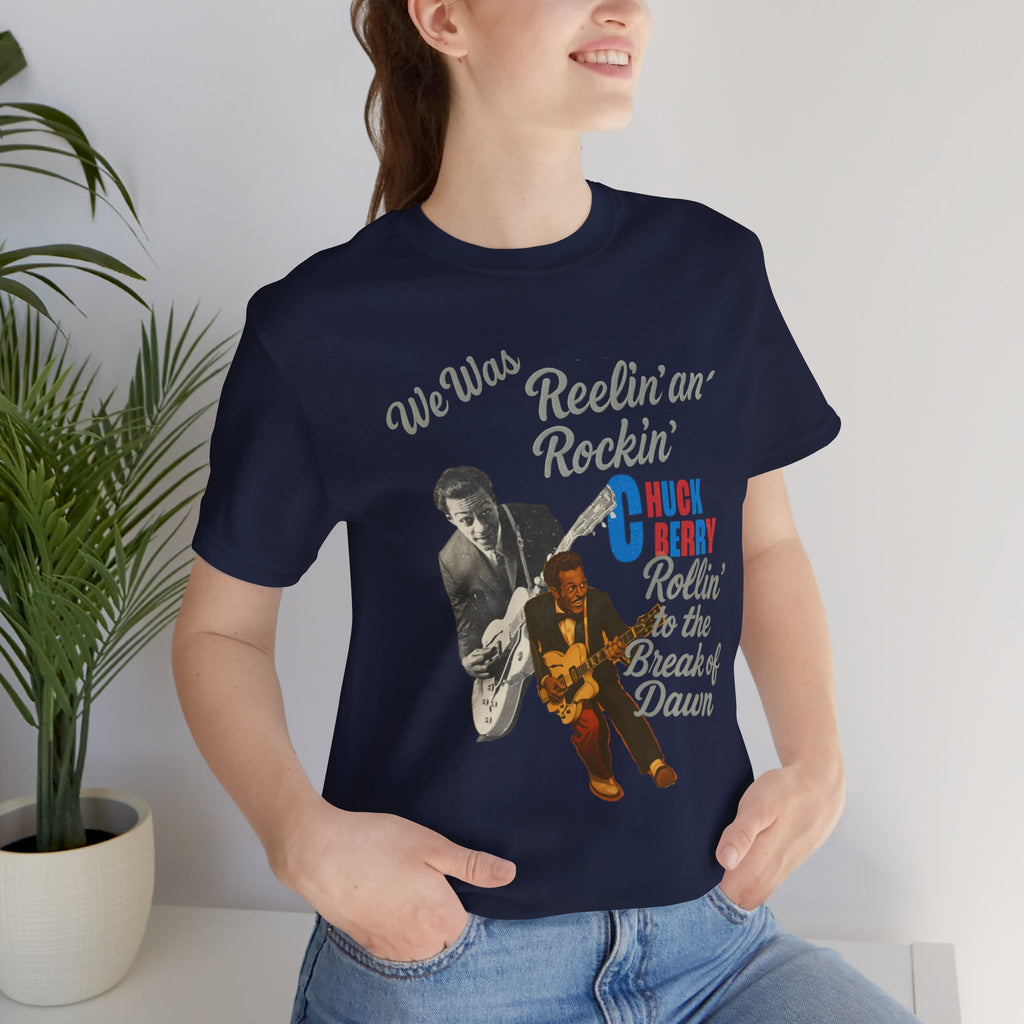 Chuck Berry -  Rock n' Roll Legends Retro Music T-Shirt, unisex tee