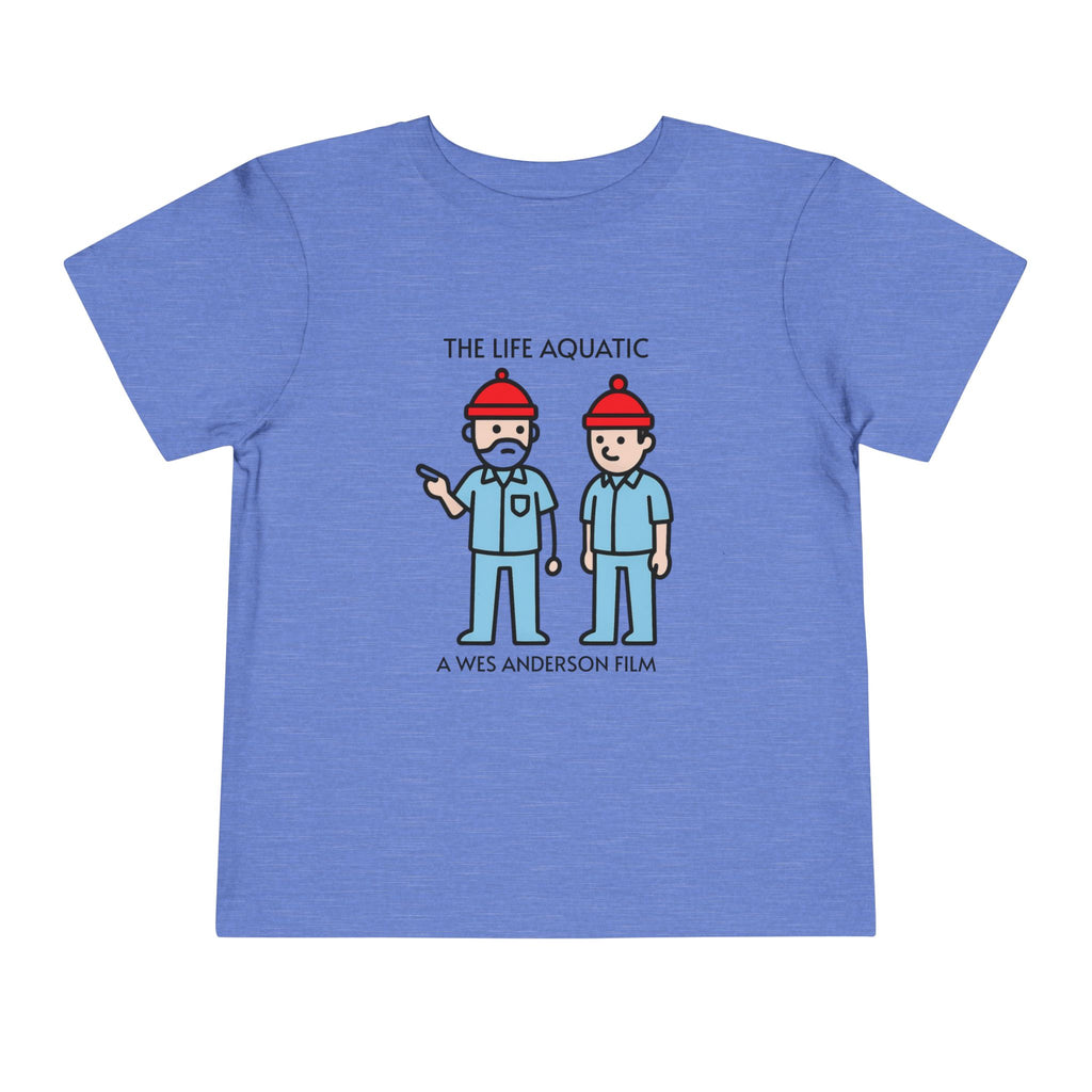 The Life Aquatic - Wes Anderson films - Retro Graphic Kids Shirt