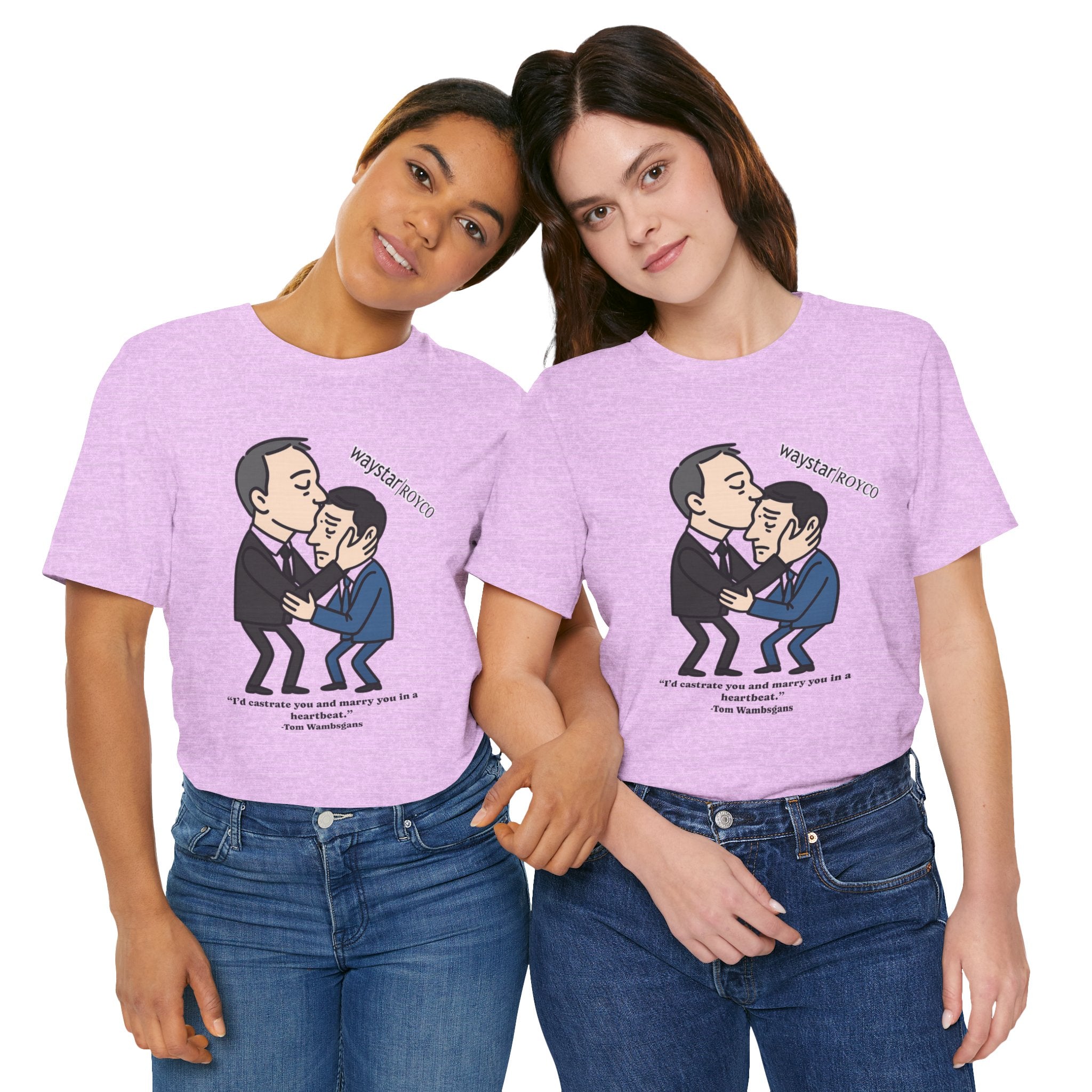 Tom & Cousin Greg 'Marry & Castrate' (Succession) - unisex jersey Tee