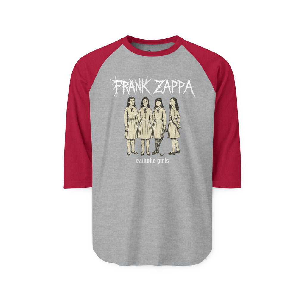 Frank Zappa “Catholic Girls” Raglan Shirt — Black Metal Band Tee