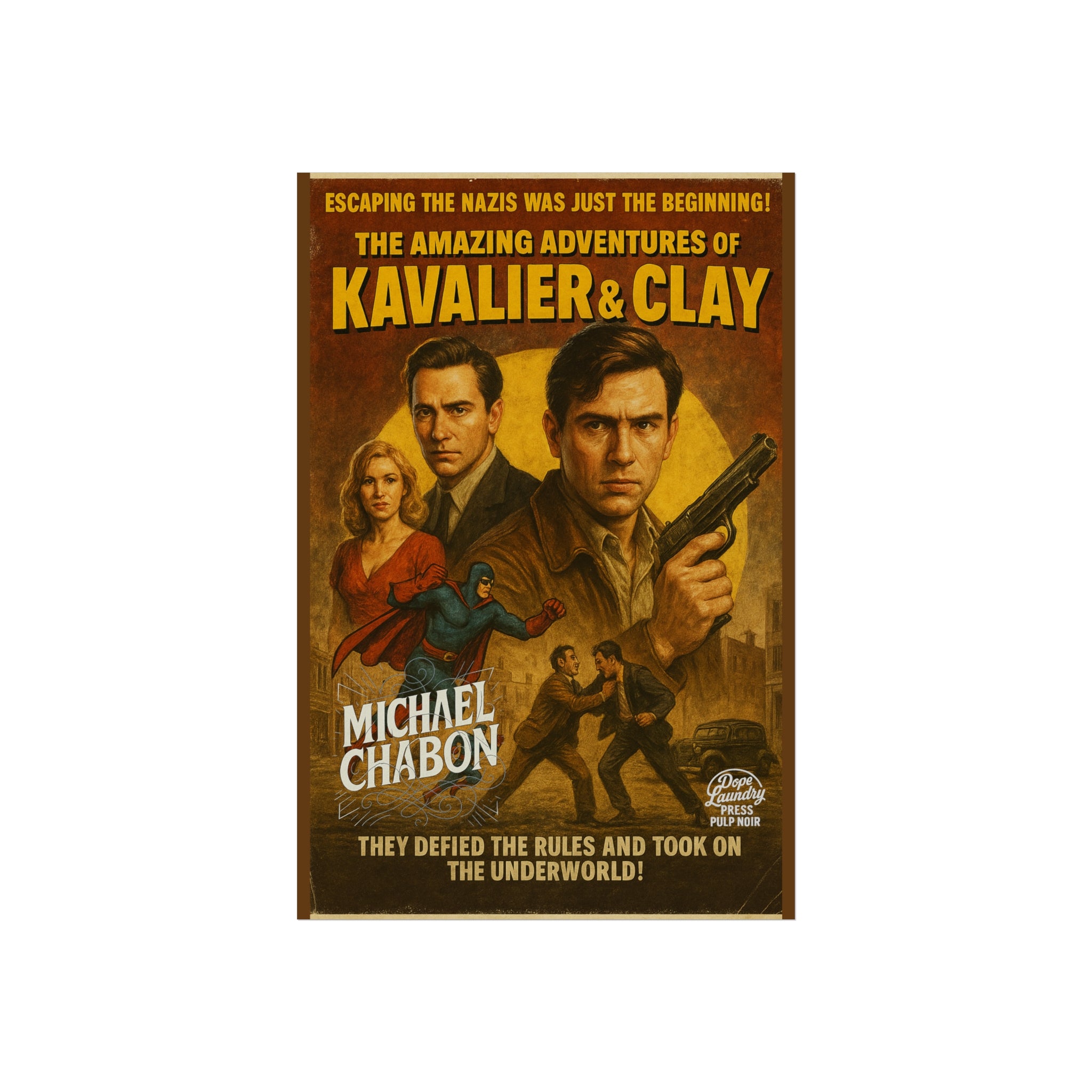 Kavalier & Clay Movie Poster — Fine Art Film Print