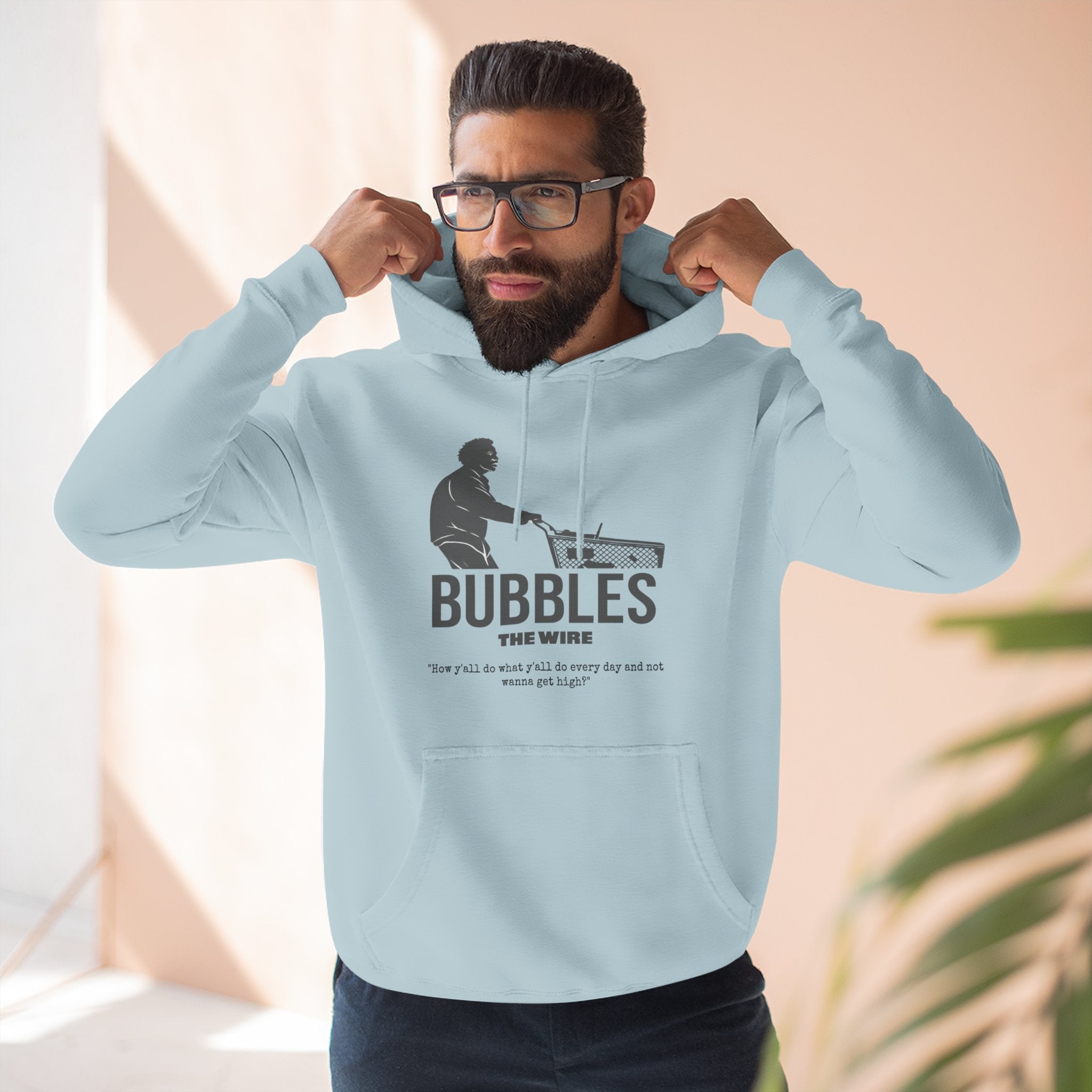 Bubbles 'How y'all do what you do' Fleece Hoodie (The Wire)- Street-wear, Casual Fashion