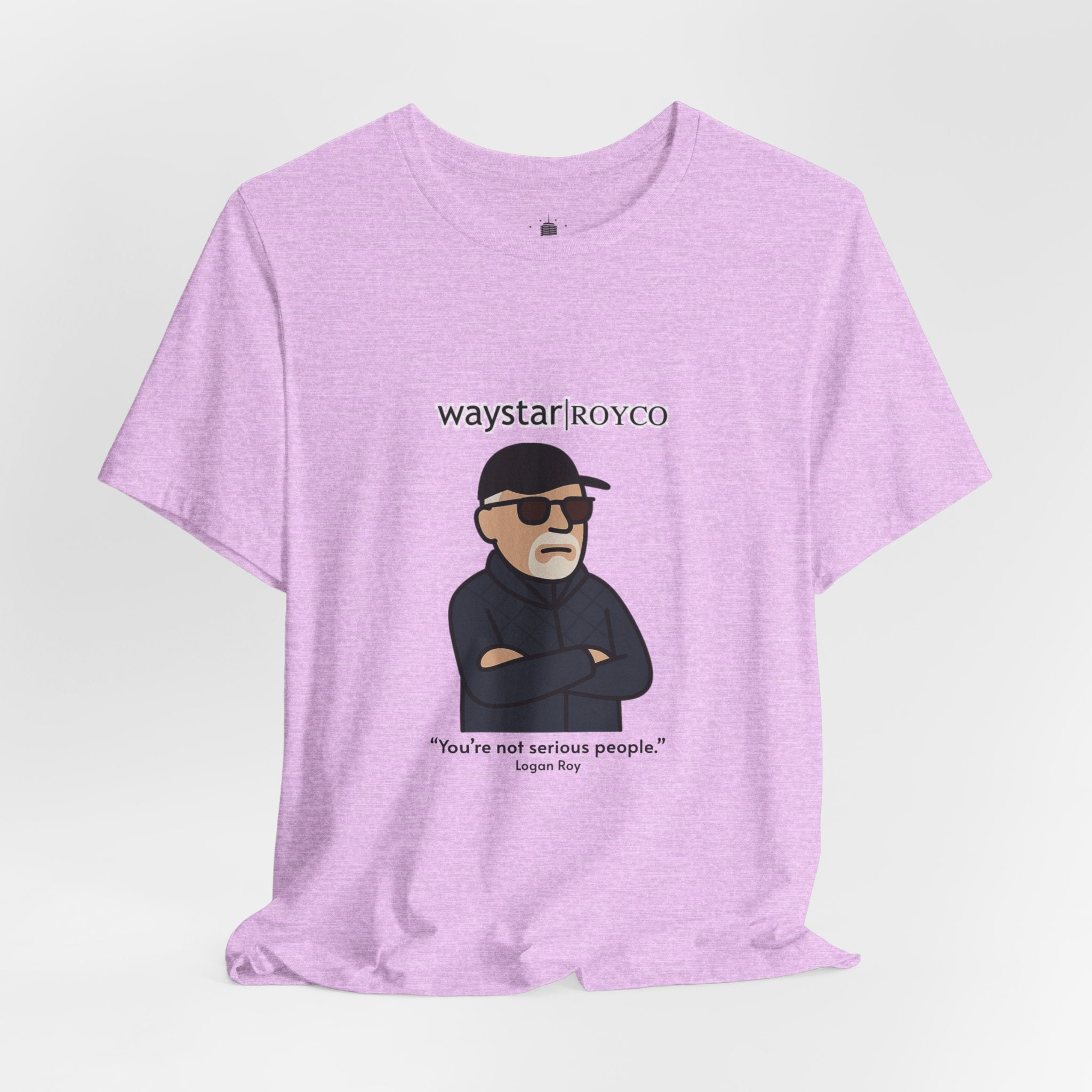 Logan Roy "Serious People" unisex jersey Tee (Succession)