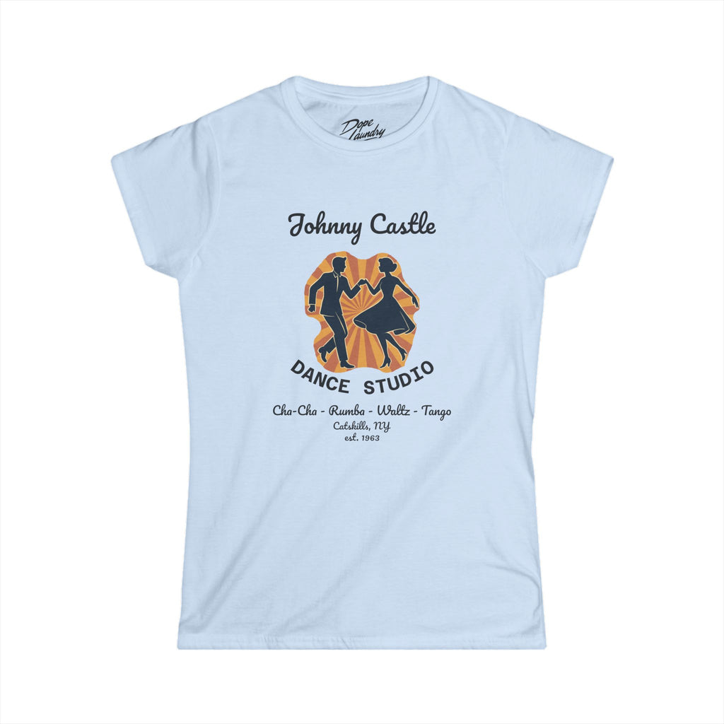 Johnny Castle Dance Studio - Women's Graphic Tee - (Movie Parody)