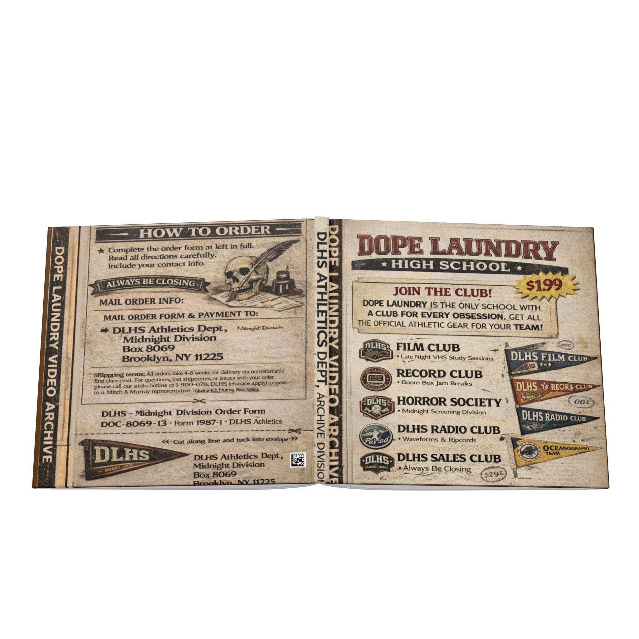 Dope Laundry Atheltics Club Catalog