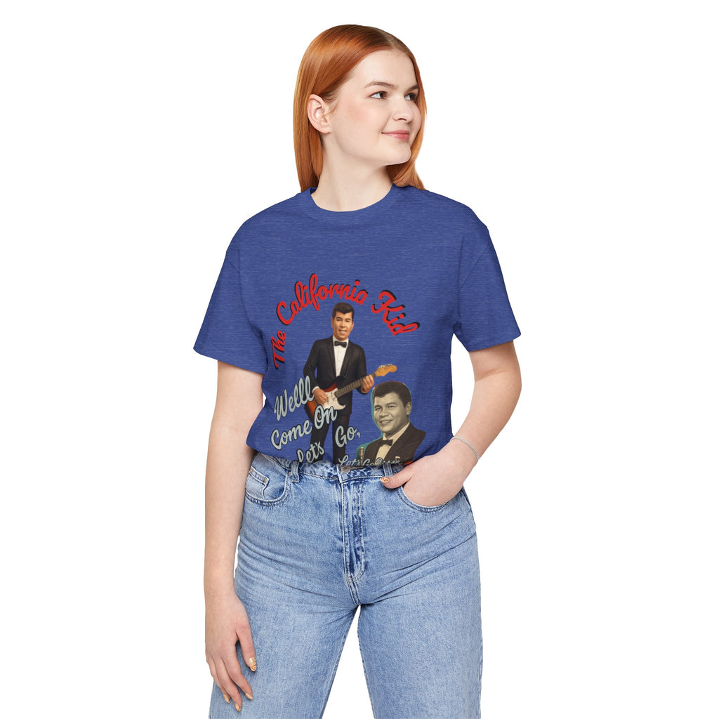 Ritchie Valens -  Rock n' Roll Legends Retro Music T-Shirt, unisex tee
