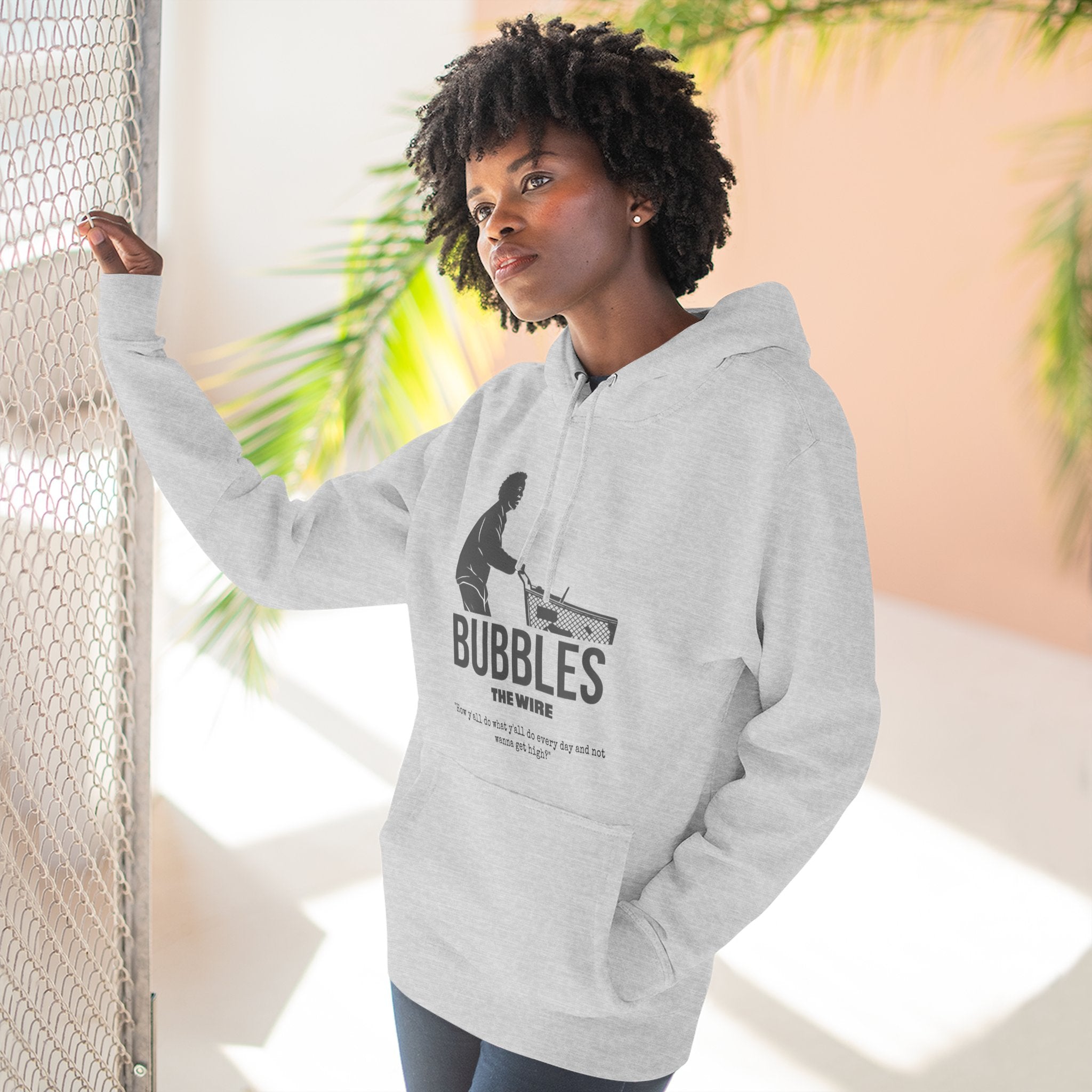Bubbles 'How y'all do what you do' Fleece Hoodie (The Wire)- Street-wear, Casual Fashion