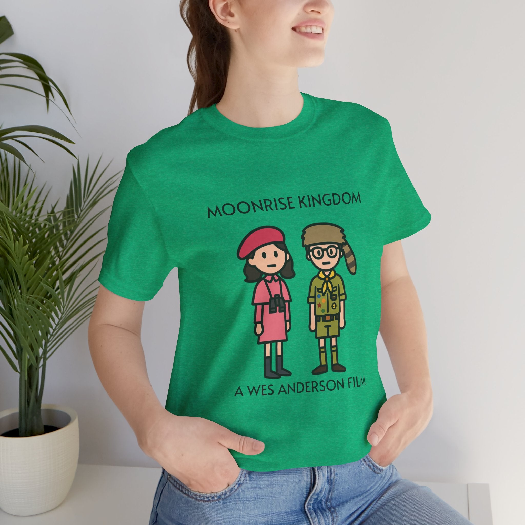 "Moonrise Kingdom" - unisex jersey short sleeve tee (A Wes Anderson Film)
