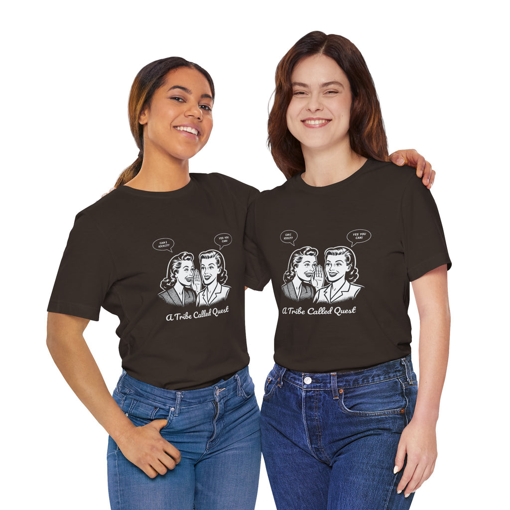 Can I Kick It? vintage 50s Housewife - hip-hop tribute (Unisex Tee)