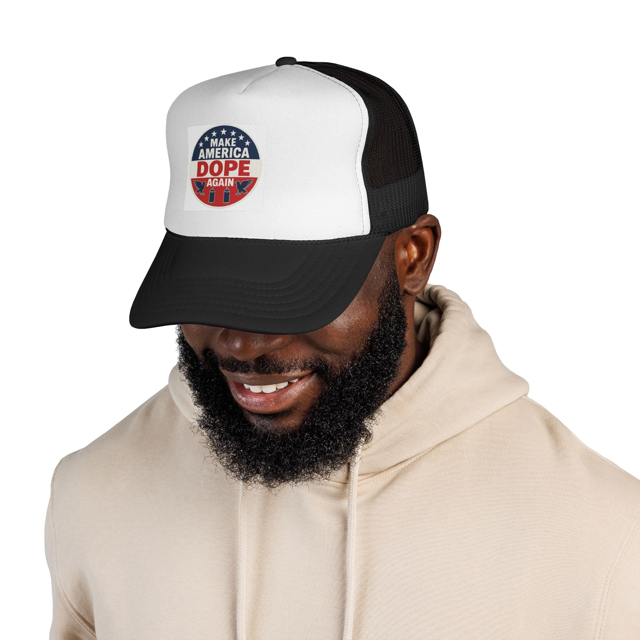 "Make America Dope Again" - Trucker hat (Dope Laundry Protest Series)