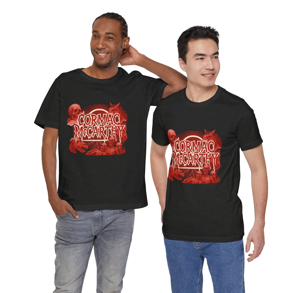 Cormac McCarthy Death Metal Tee — Band-Style Graphic T-Shirt