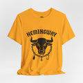 Hemingway Bull Vintage Graphic T-Shirt