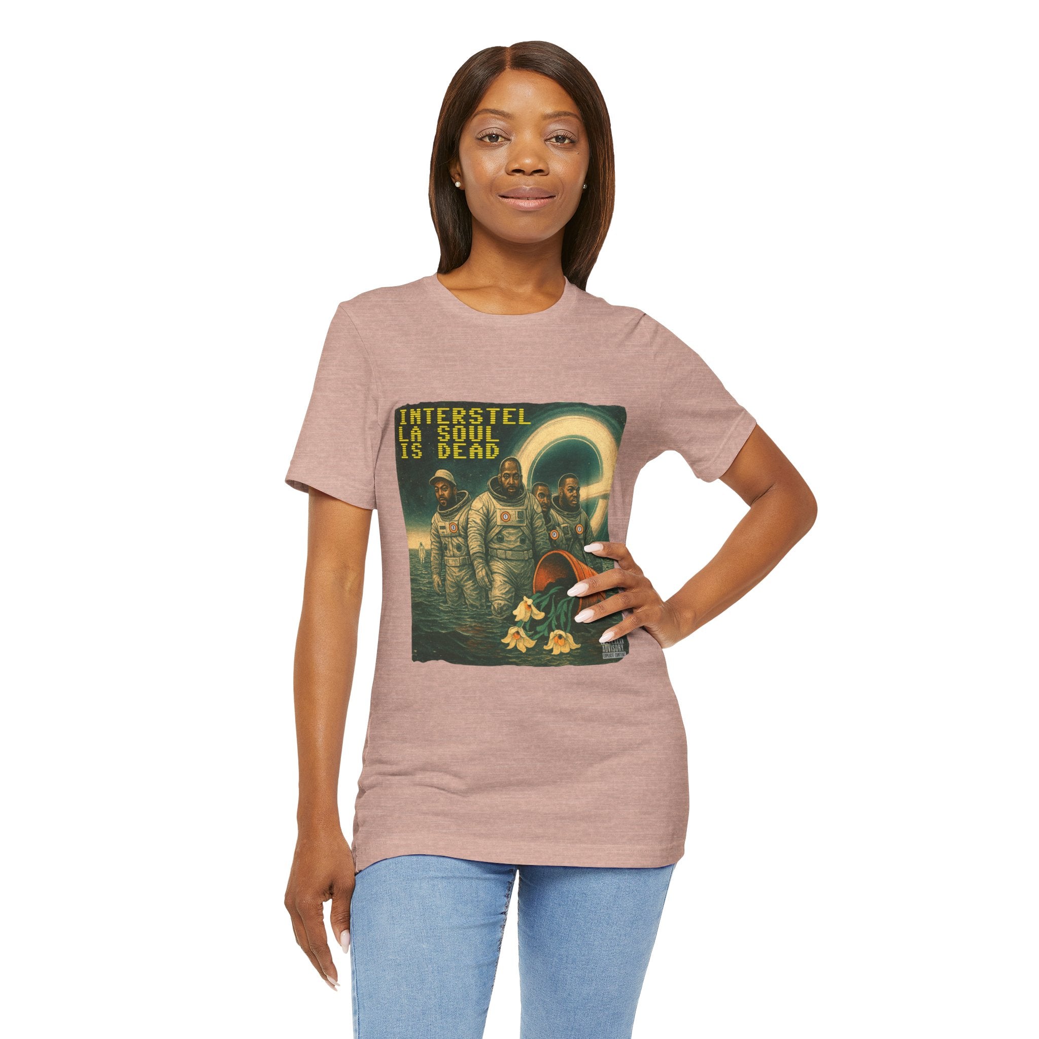 Interstell La Soul is Dead Unisex Tee - Sci-Fi Inspired Hip Hop Tribute Jersey Shirt