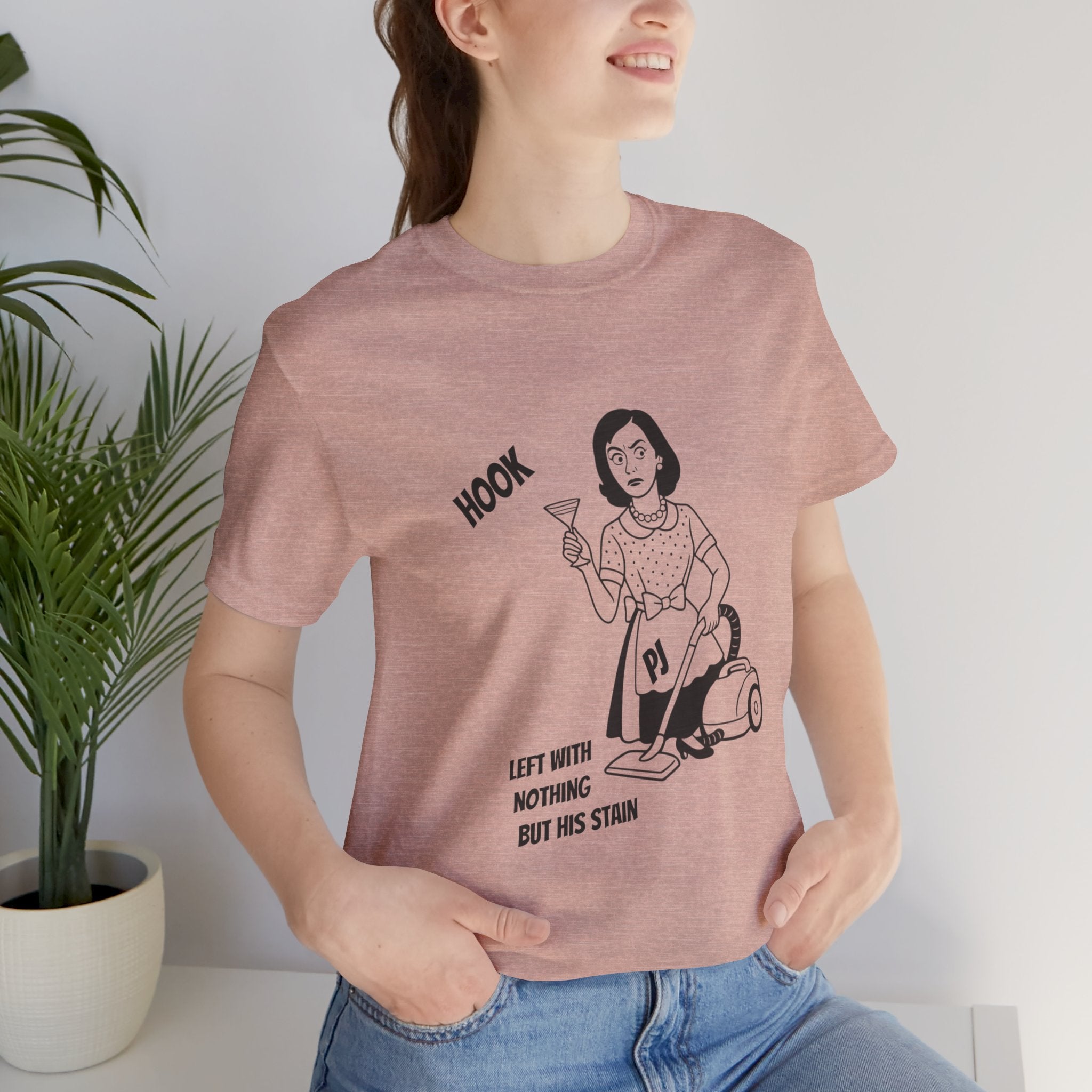PJ Harvey "Left with nothing but his stain" (Rid of Me collection) - Unisex Jersey Short Sleeve Tee