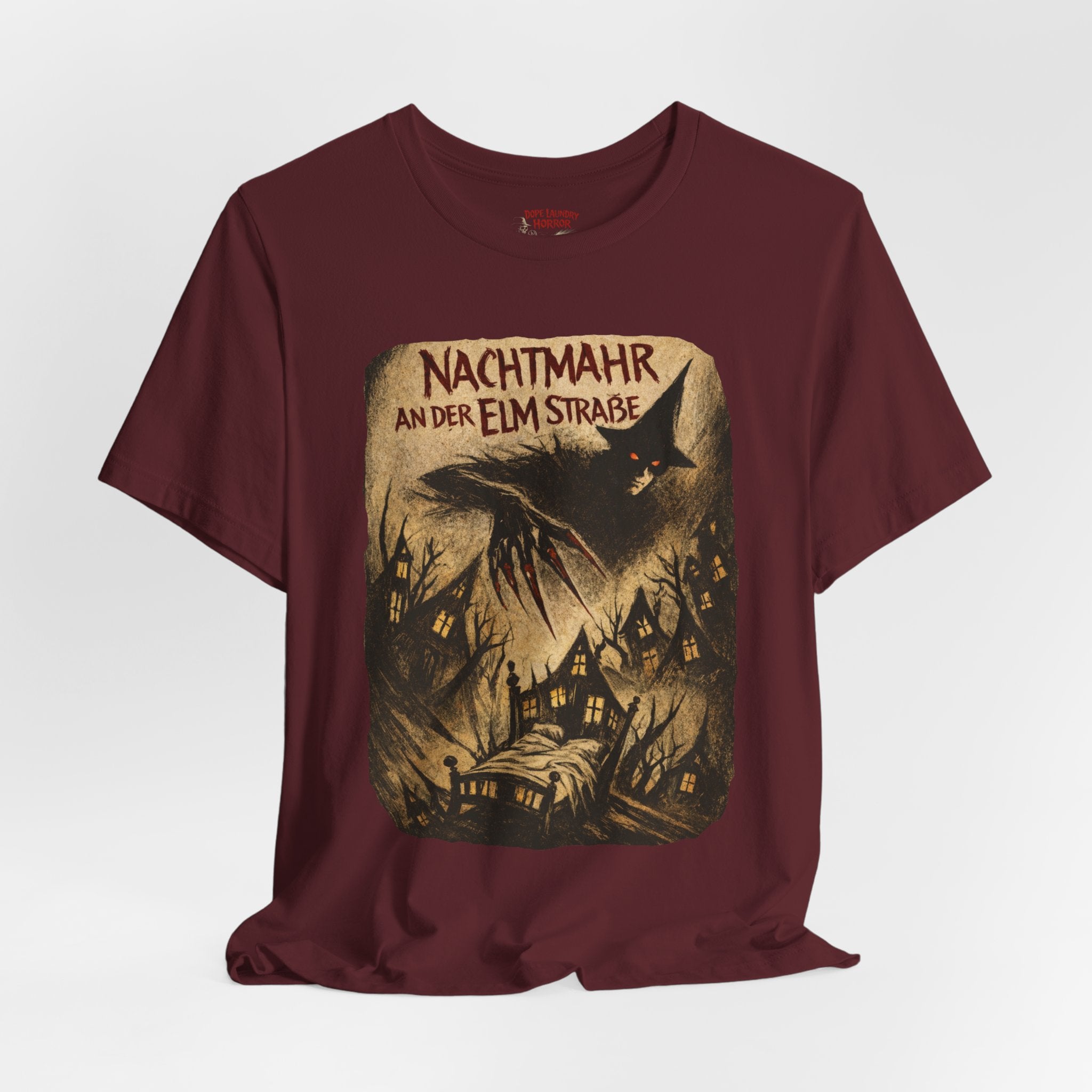Nightmare on Elm Street Massacre Horror T-Shirt — German Expressionist Style