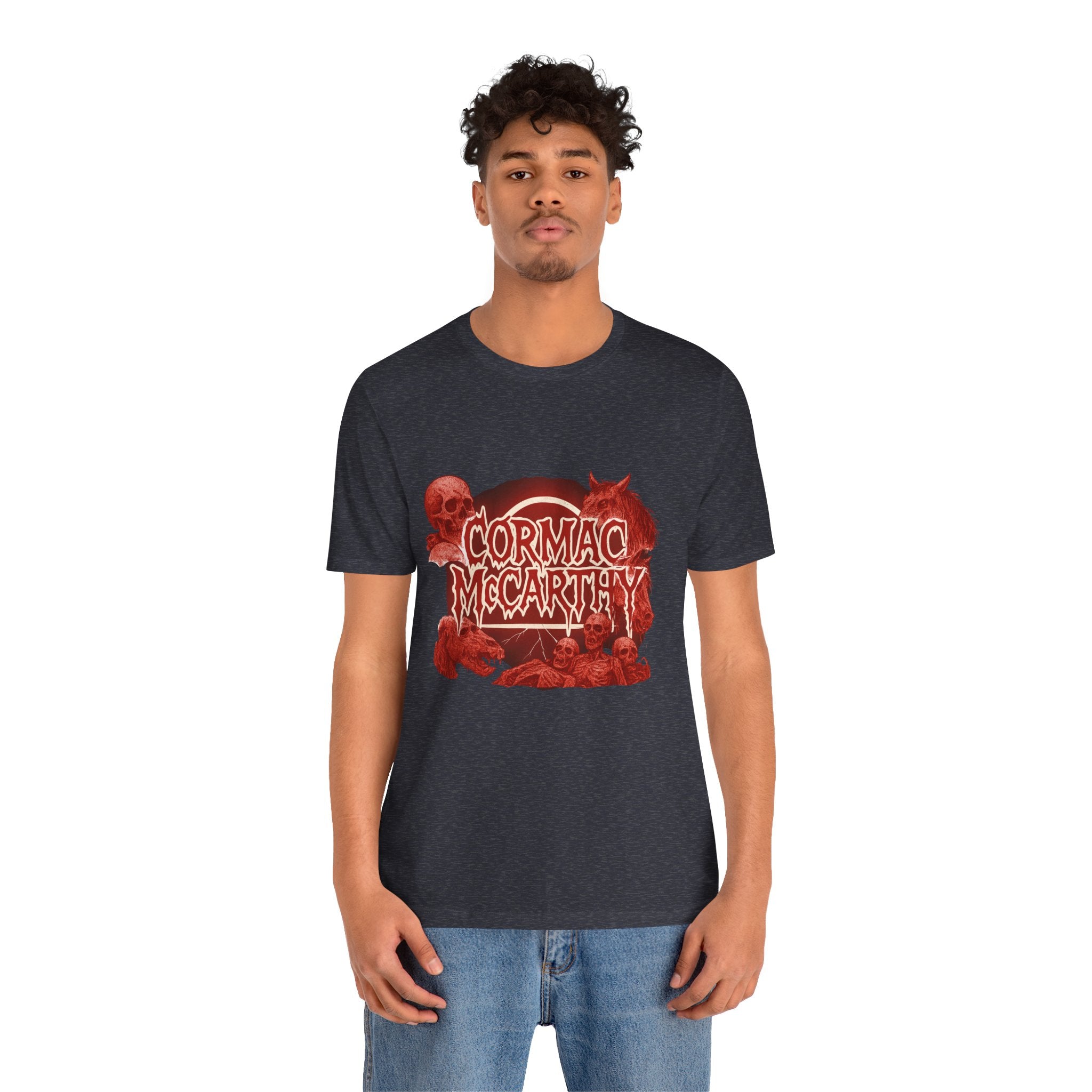 Cormac McCarthy Death Metal Tee — Band-Style Graphic T-Shirt