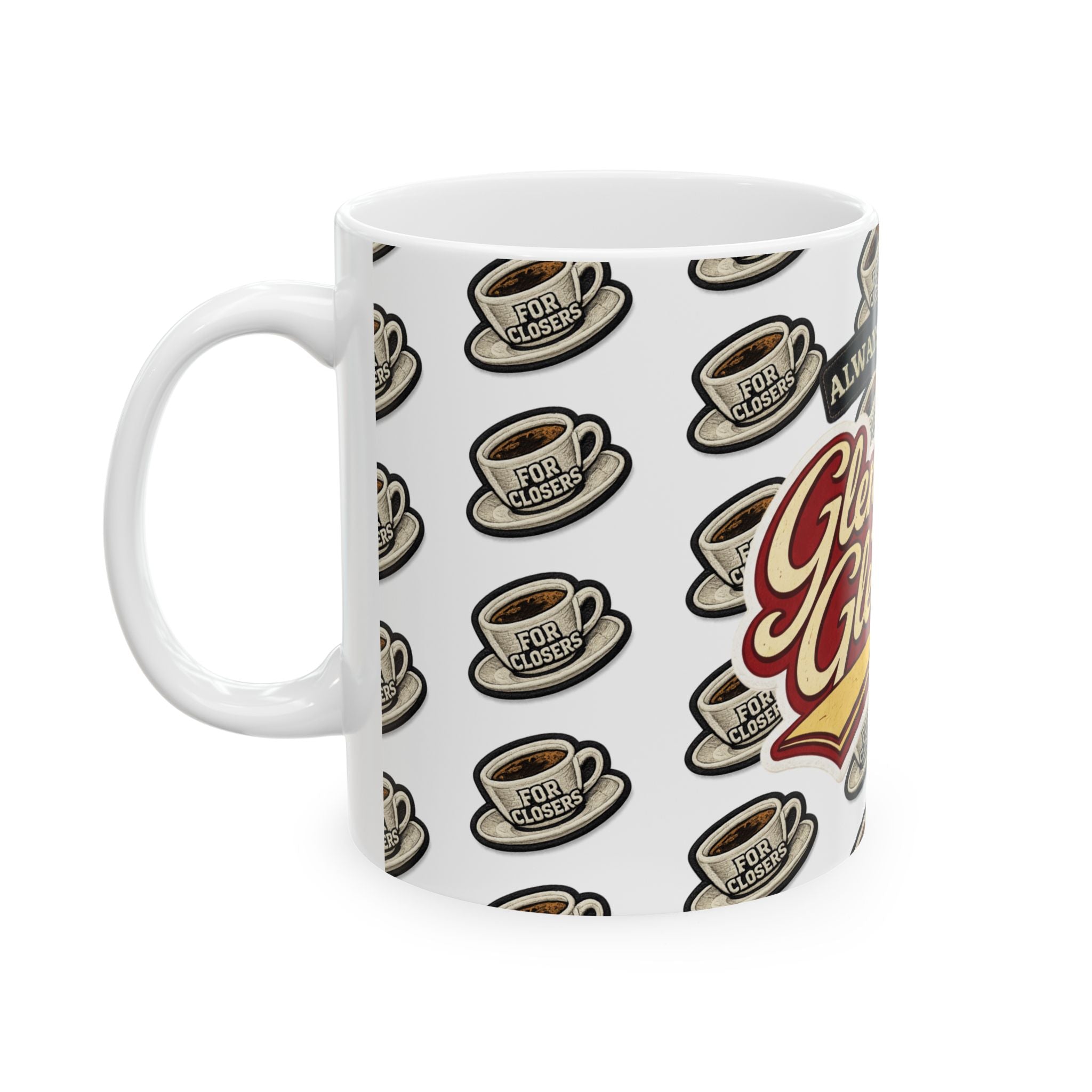 Glengarry Glen Ross Vintage Logo Ceramic Mug (11oz & 15oz)