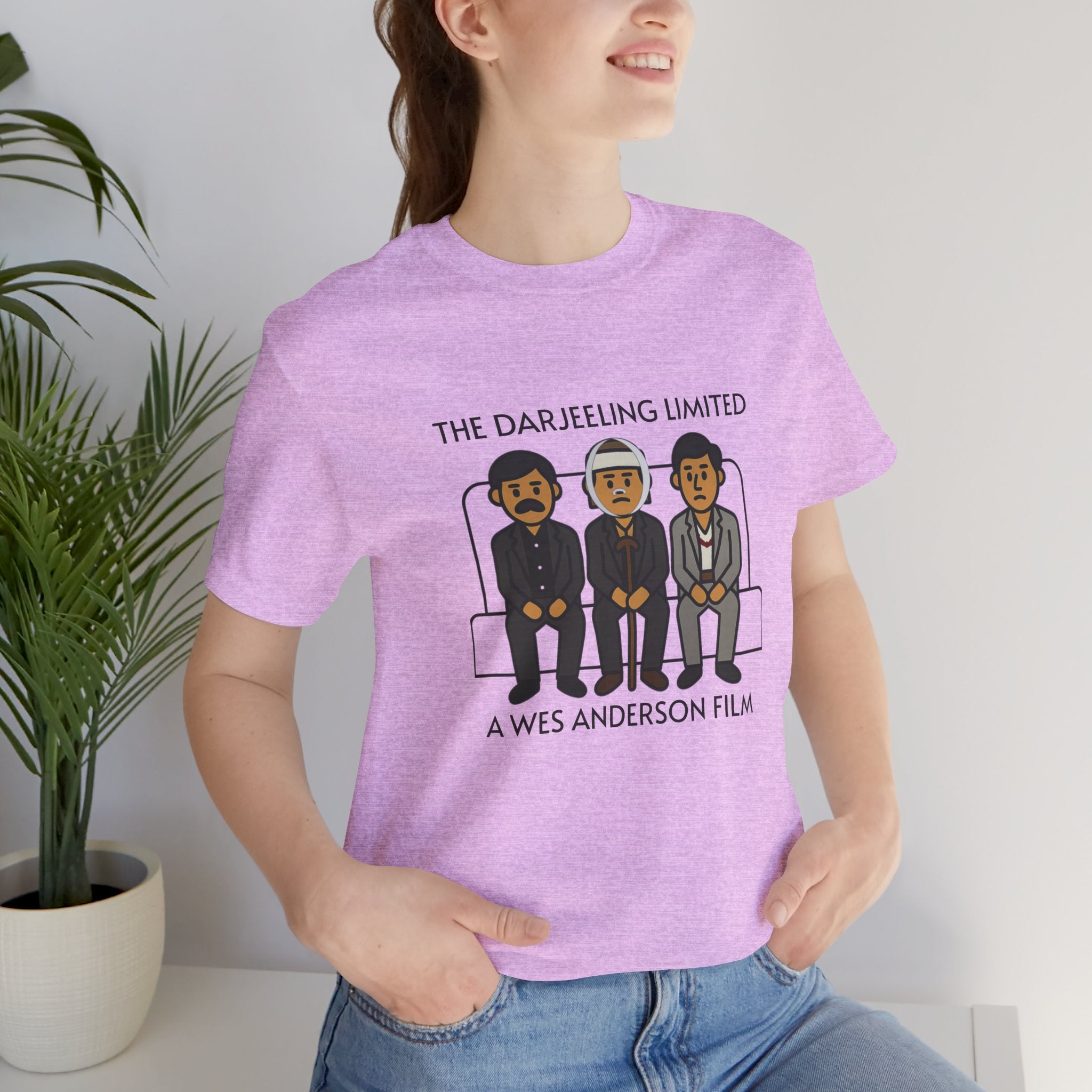 "The Darjeeling Limited" unisex jersey short sleeve tee (A Wes Anderson Film)