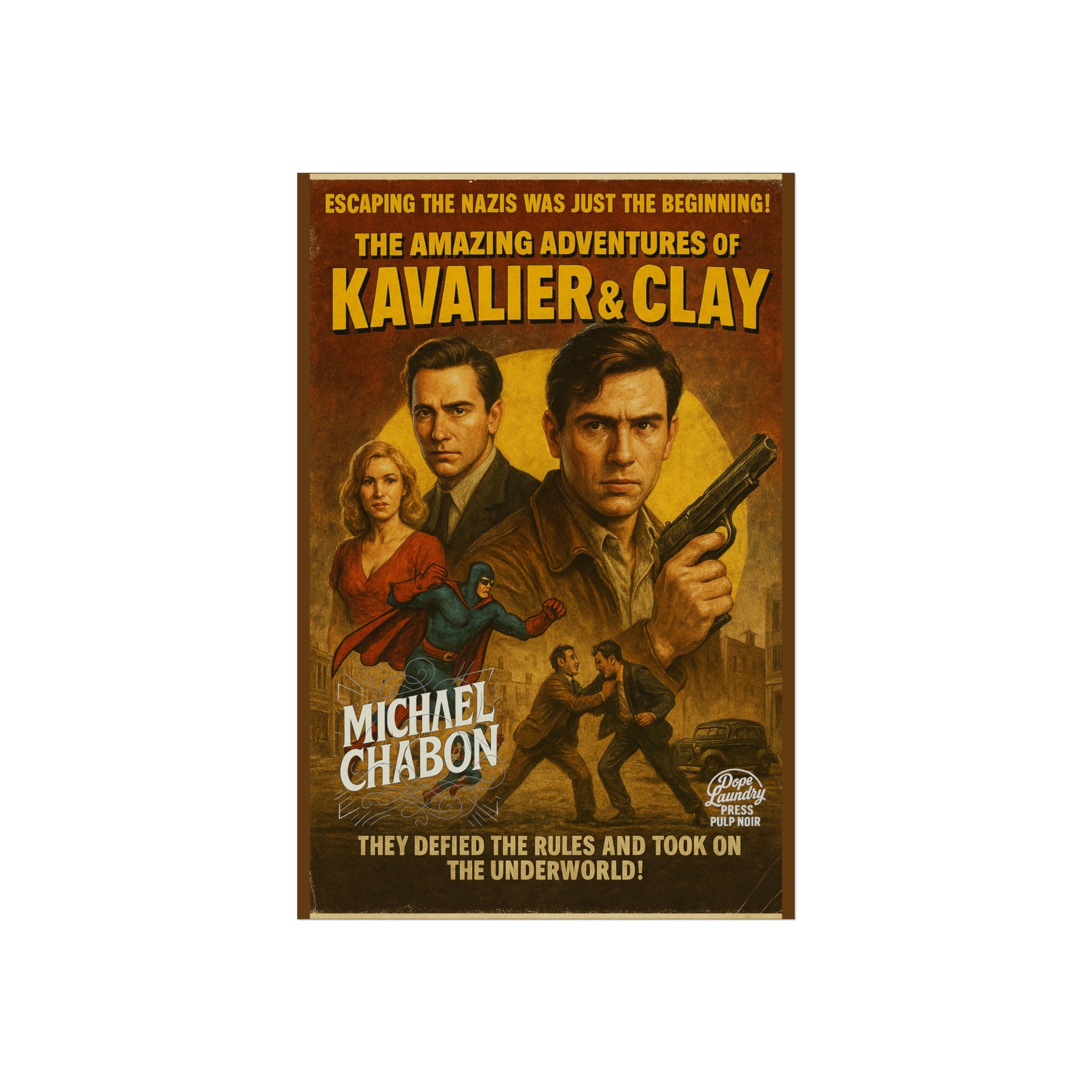 Kavalier & Clay Movie Poster — Fine Art Film Print