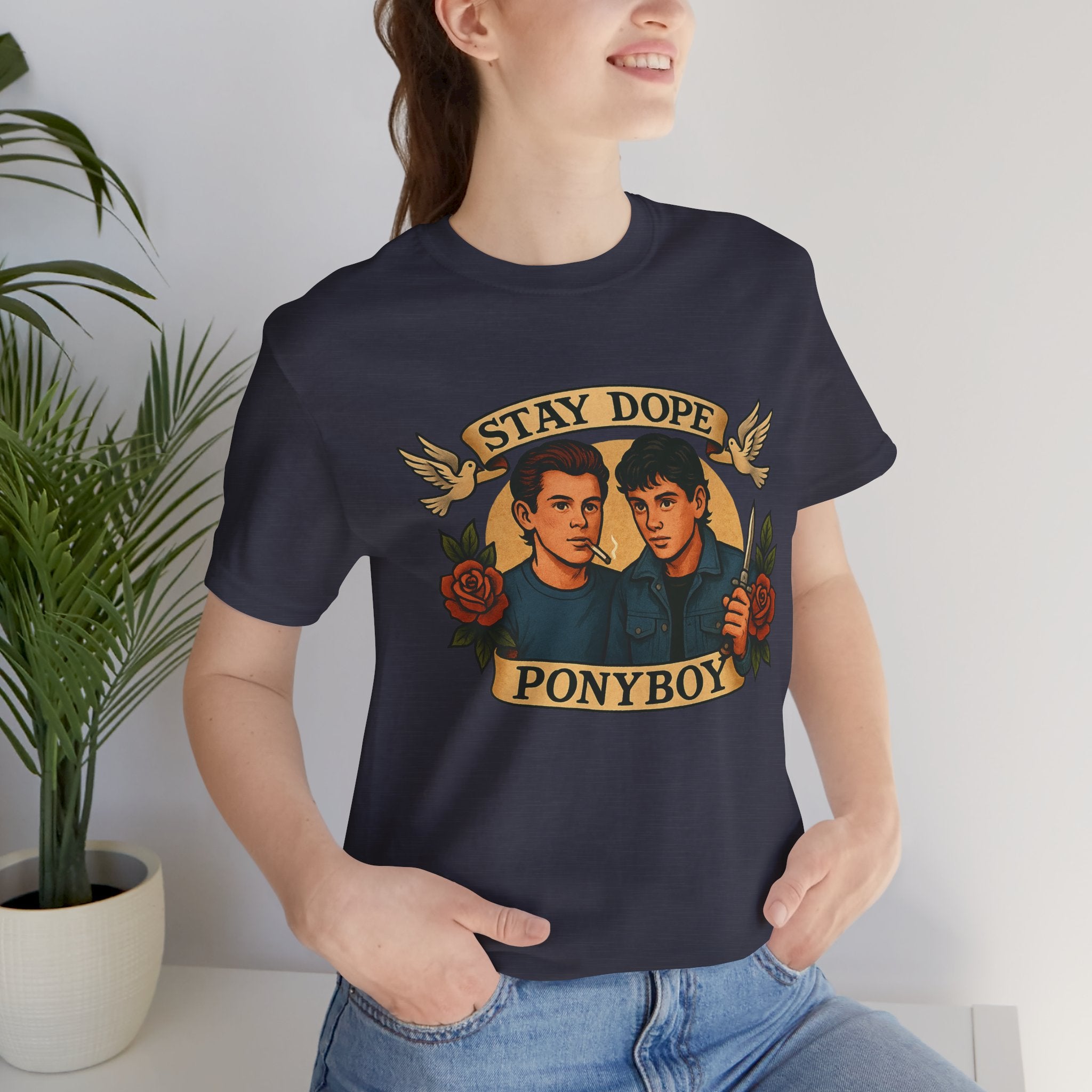 Stay Dope Ponyboy Unisex Tee - Greasers The Outsiders Alt Movie Universe