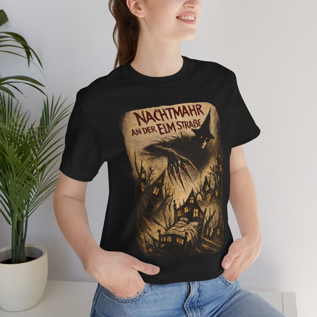 Nightmare on Elm Street Massacre Horror T-Shirt — German Expressionist Style