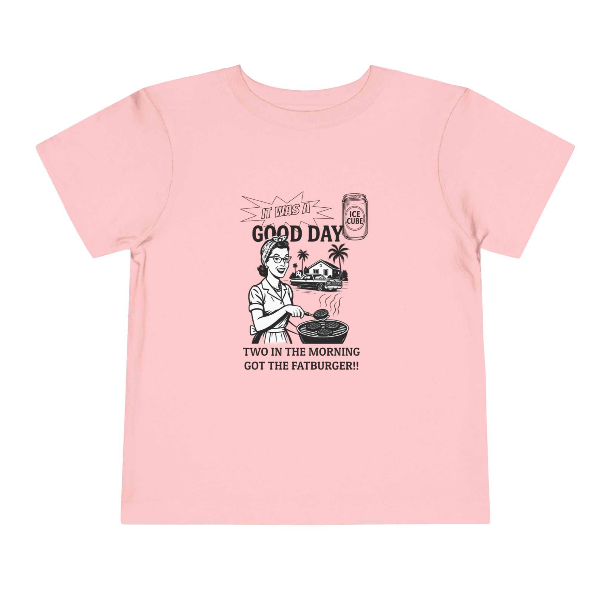 Toddler Tee - Ice Cube - It Was a Good Day - Retro Graphic Kids Shirt