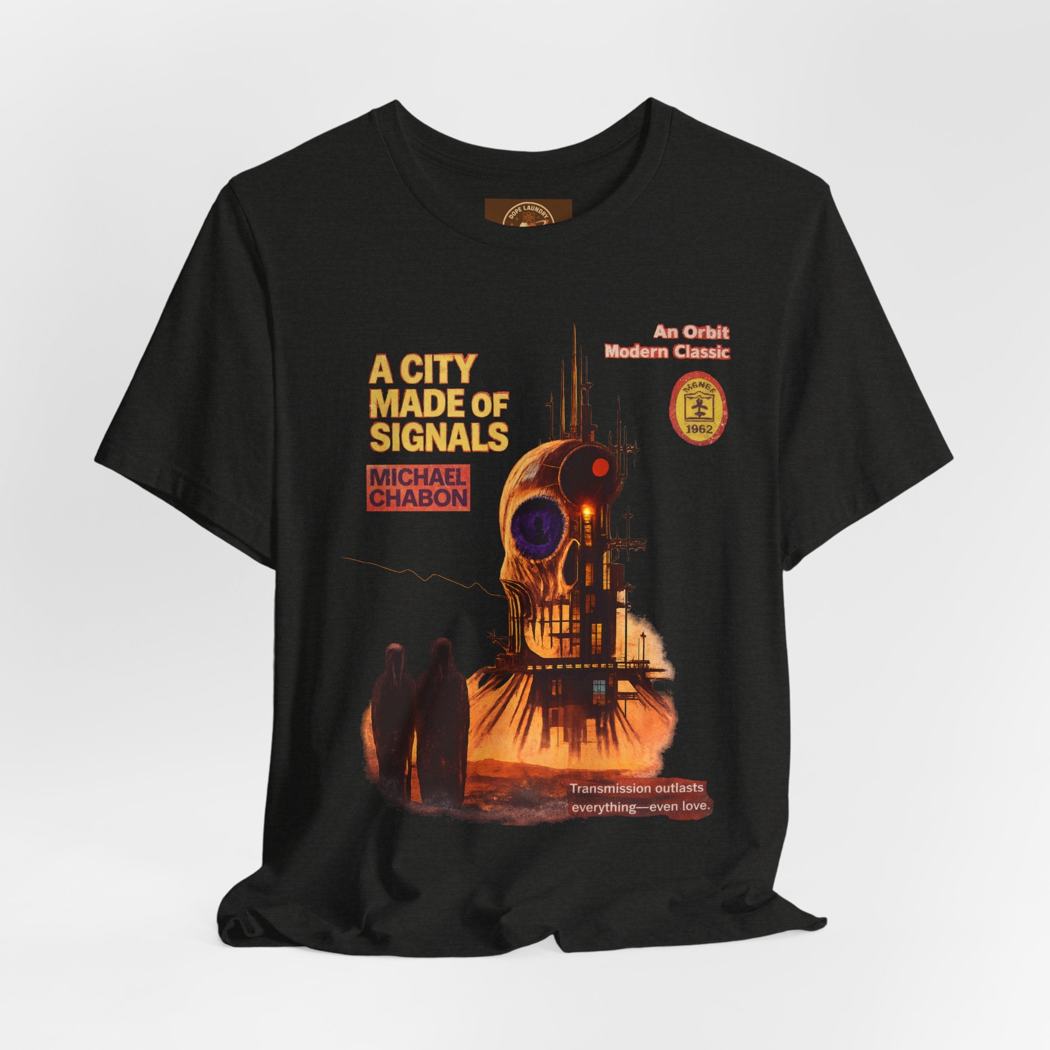Michael Chabon - Sci-fi Book Cover (variant) - Vintage Graphic T-Shirt