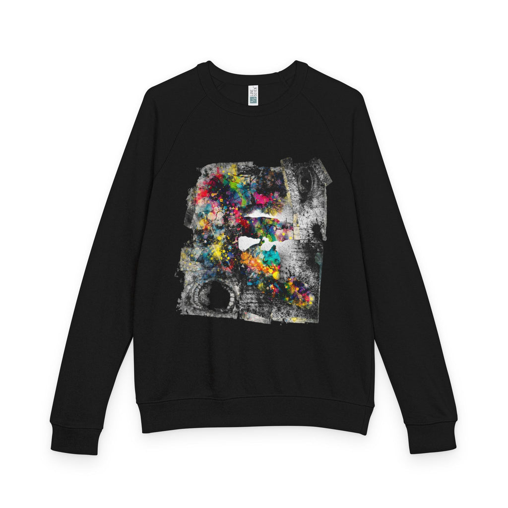 Splatterpaint Raglan Crewneck Sweatshirt