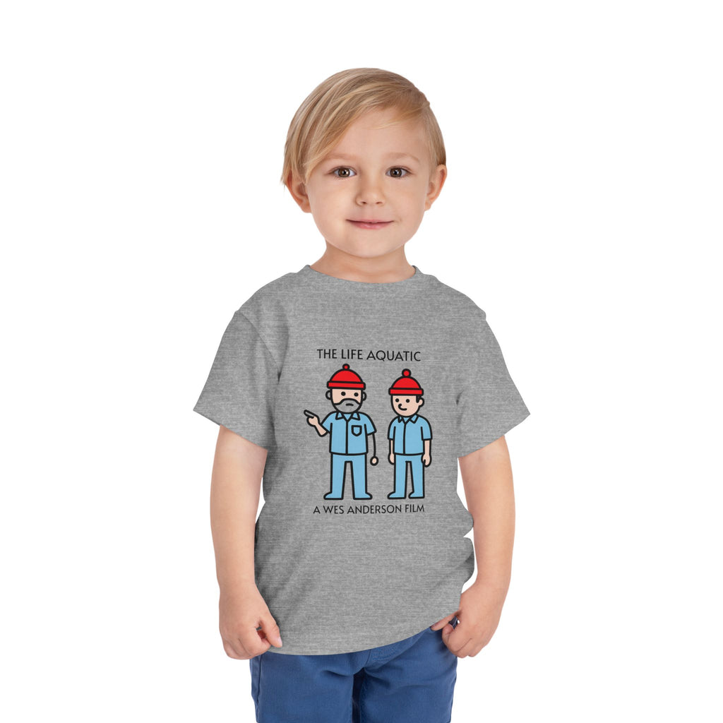 The Life Aquatic - Wes Anderson films - Retro Graphic Kids Shirt