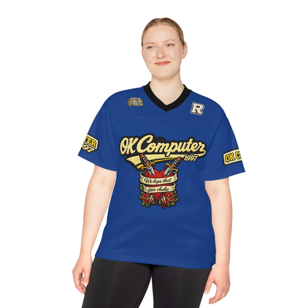 ok computer - football jersey