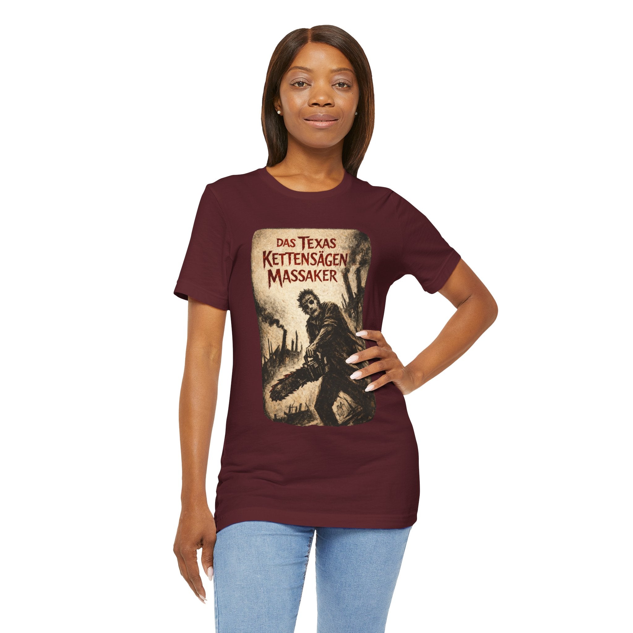 Texas Chainsaw Massacre German Expressionist Horror T-Shirt