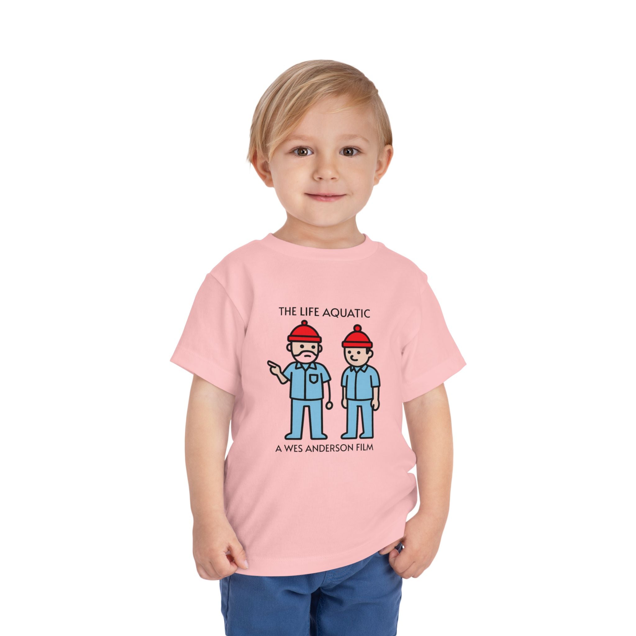 The Life Aquatic - Wes Anderson films - Retro Graphic Kids Shirt
