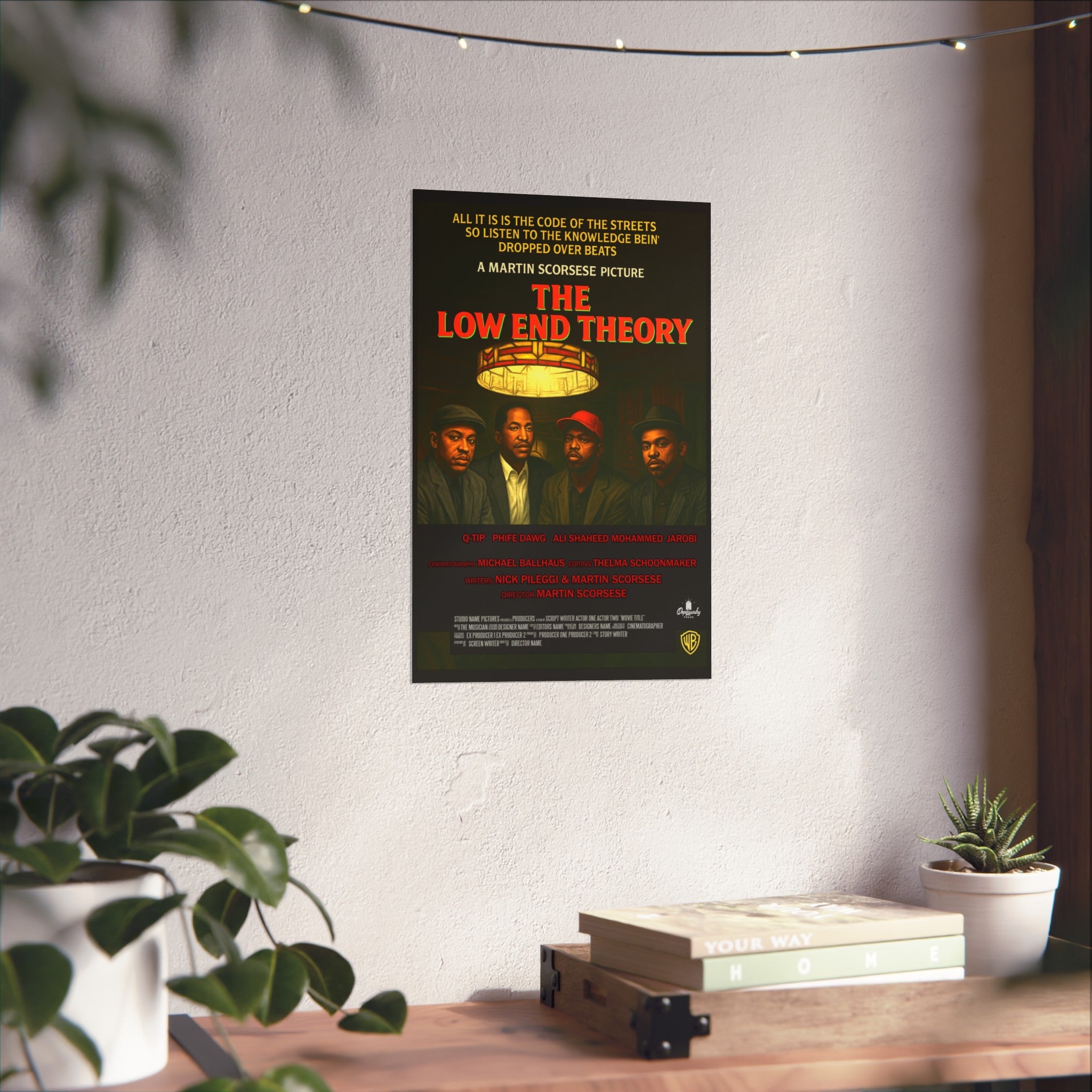 Fine Art Posters - The Low End Theory Grind House Print (Goodfellas, Scorsese) - Film Lovers Home Decor
