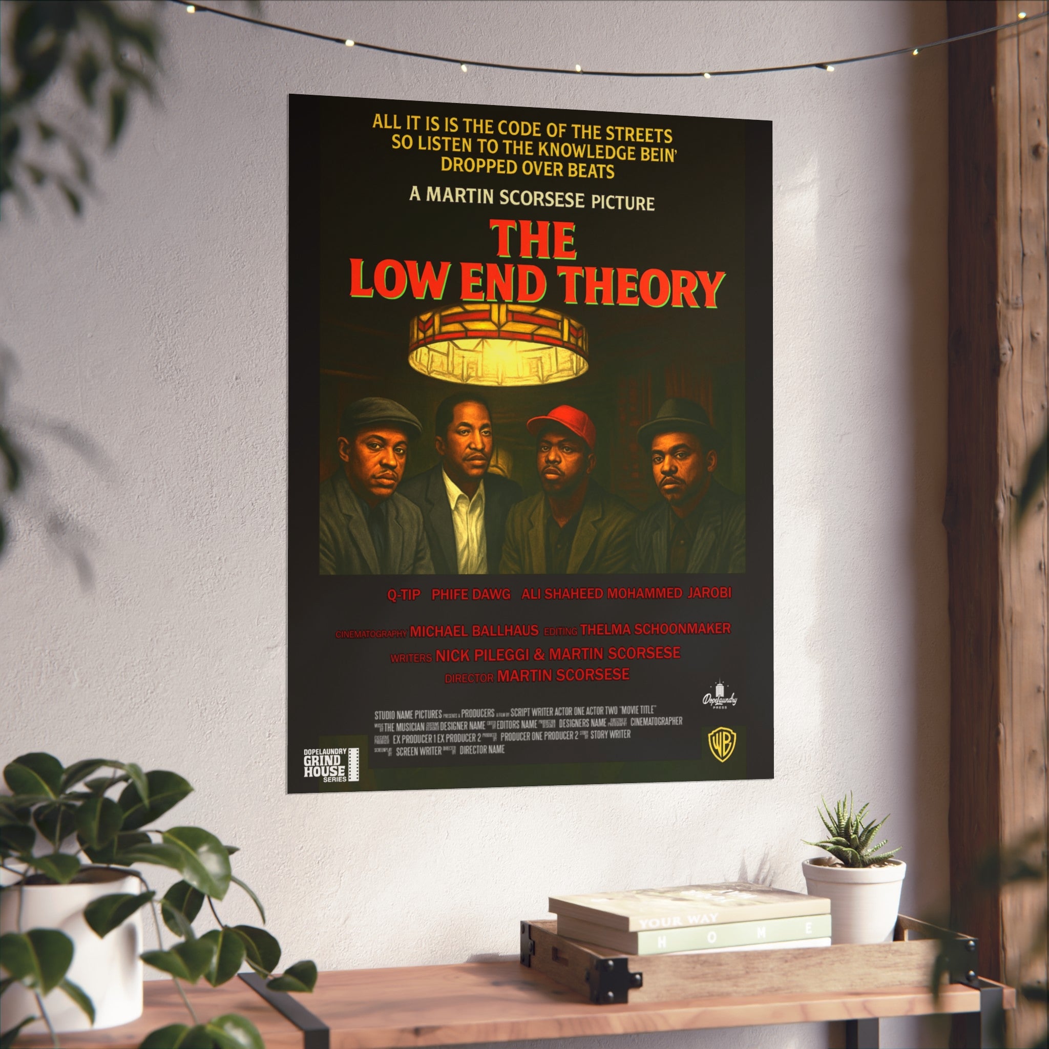 Fine Art Posters - The Low End Theory Grind House Print (Goodfellas, Scorsese) - Film Lovers Home Decor