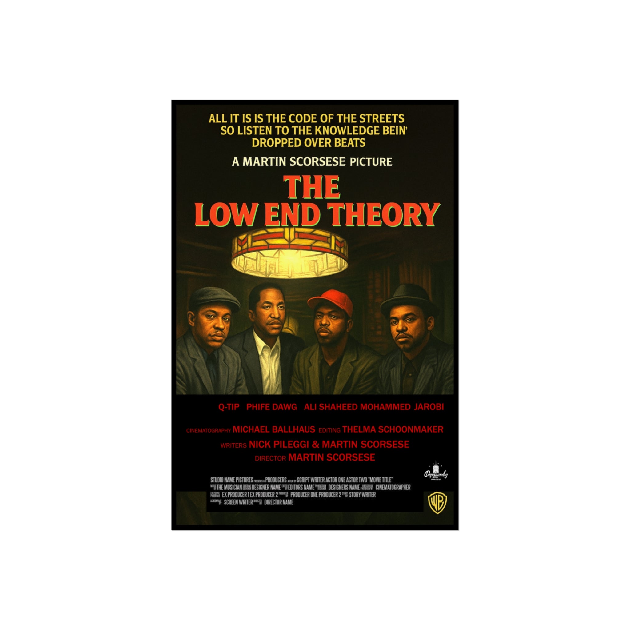 Fine Art Posters - The Low End Theory Grind House Print (Goodfellas, Scorsese) - Film Lovers Home Decor