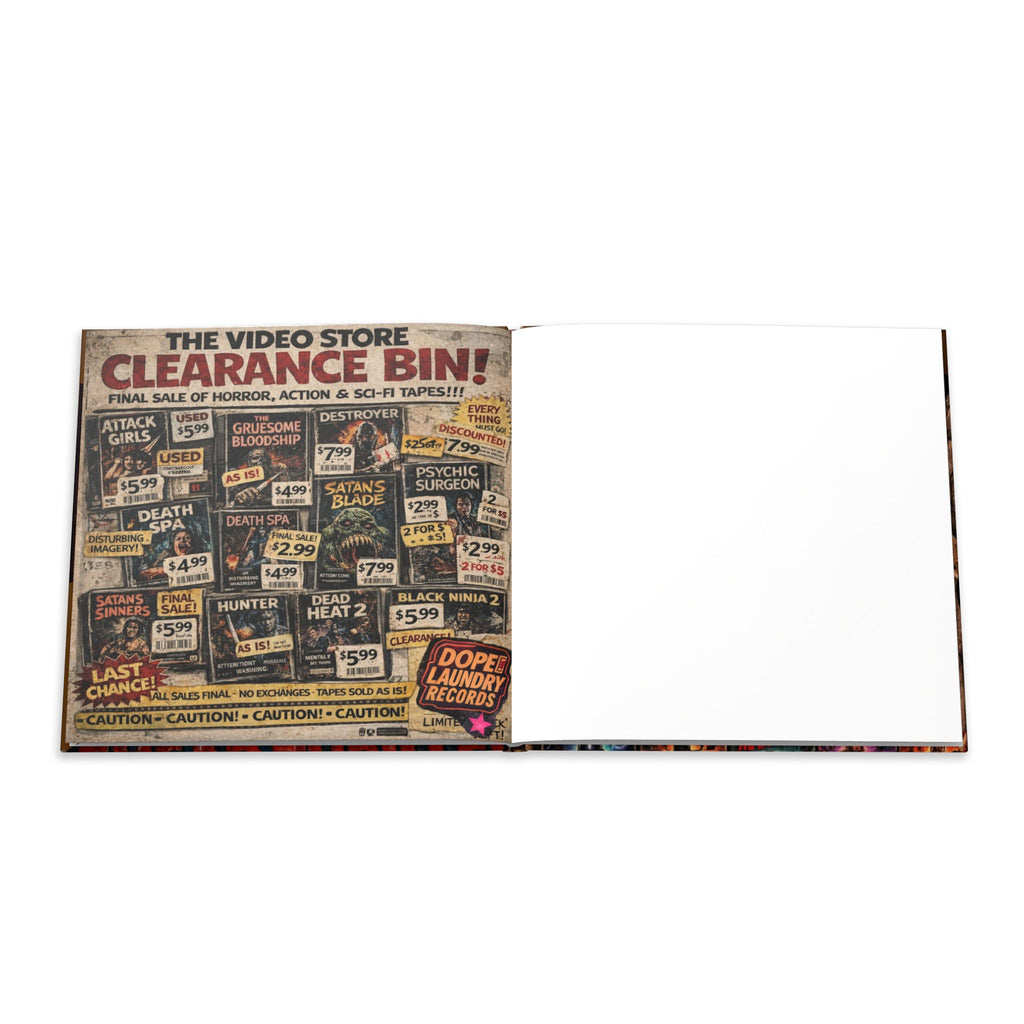 Hardcover Photo Book — Movie Mash-Up Universe: Retro Sci‑Fi Poster Collection