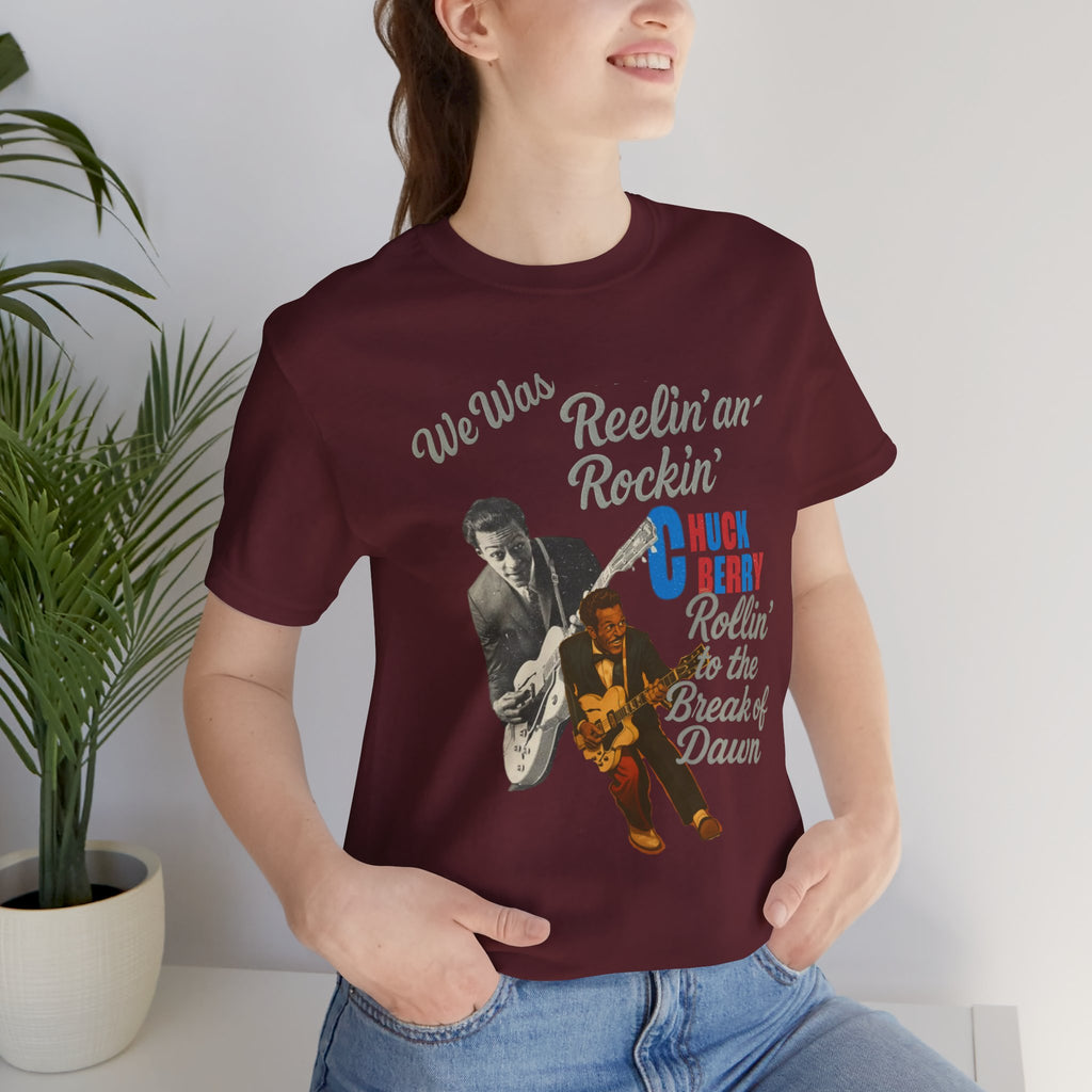 Chuck Berry -  Rock n' Roll Legends Retro Music T-Shirt, unisex tee