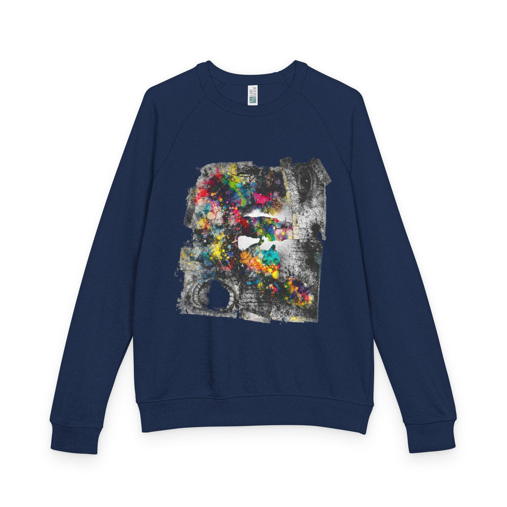 Splatterpaint Raglan Crewneck Sweatshirt