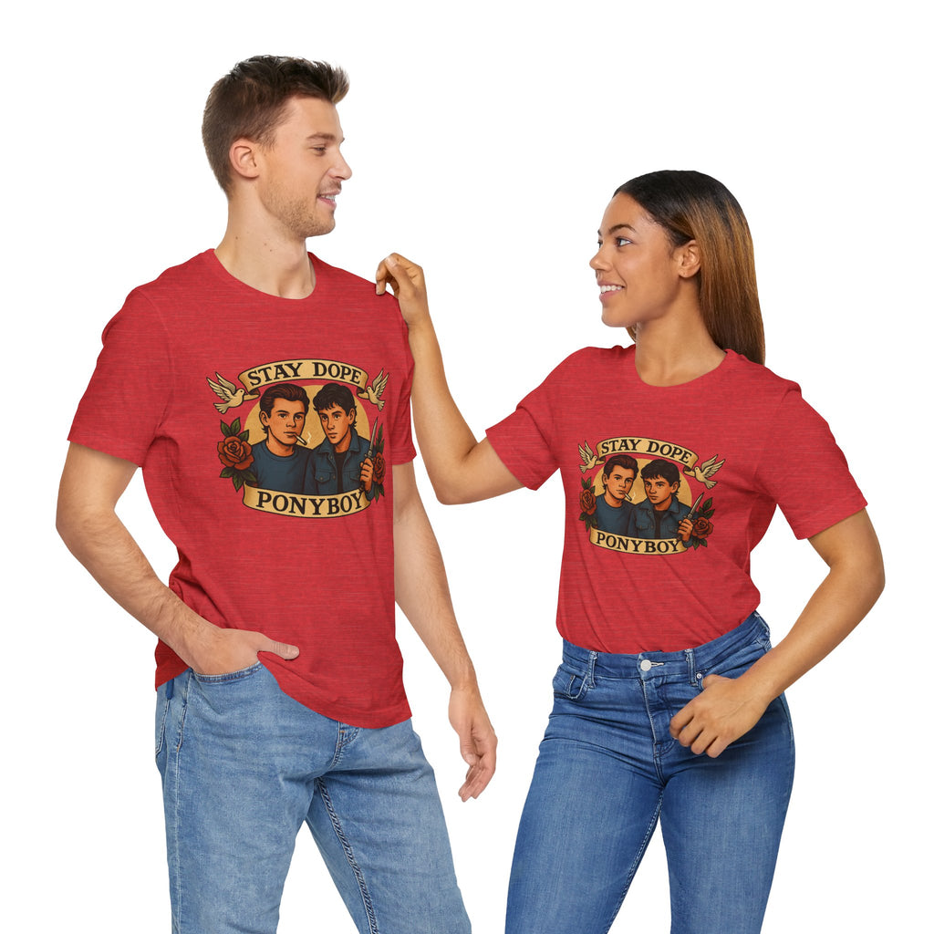 Stay Dope Ponyboy Unisex Tee - Greasers The Outsiders Alt Movie Universe