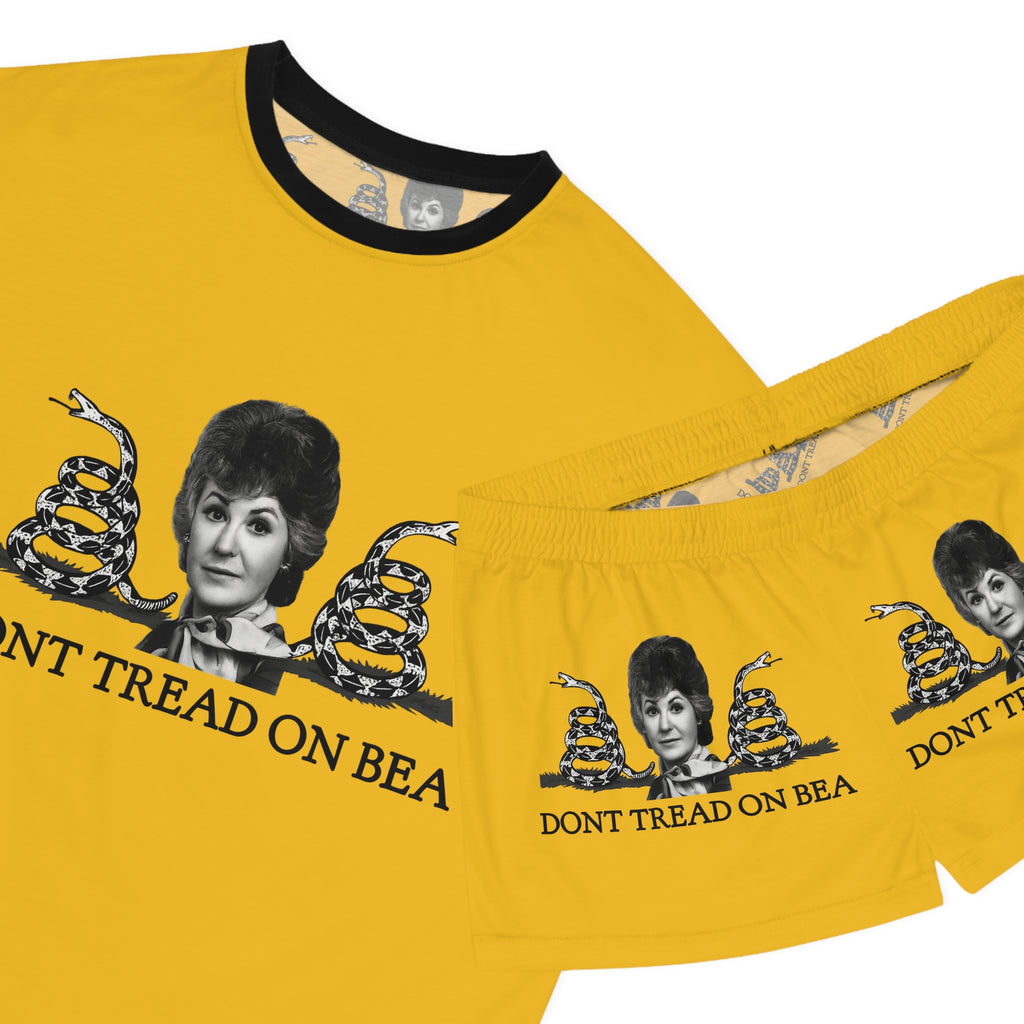 Women's Short Pajama Set - Don't Tread on Bea