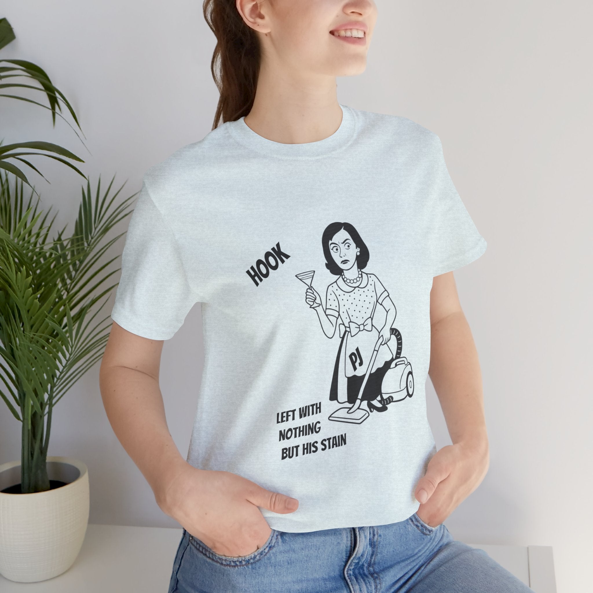 PJ Harvey "Left with nothing but his stain" (Rid of Me collection) - Unisex Jersey Short Sleeve Tee