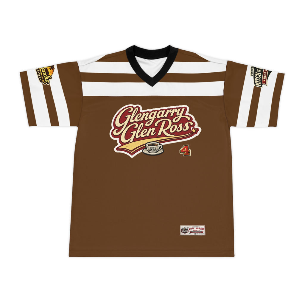 Glengarry Glen Ross "Levene #4" Football Jersey