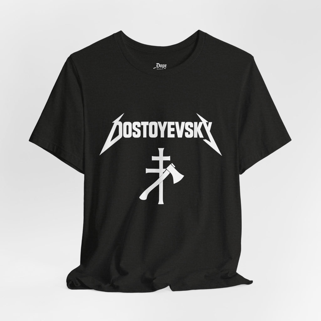 Dostoyevsky “Heavy Lit” (white ink variant) Vintage Graphic T-Shirt