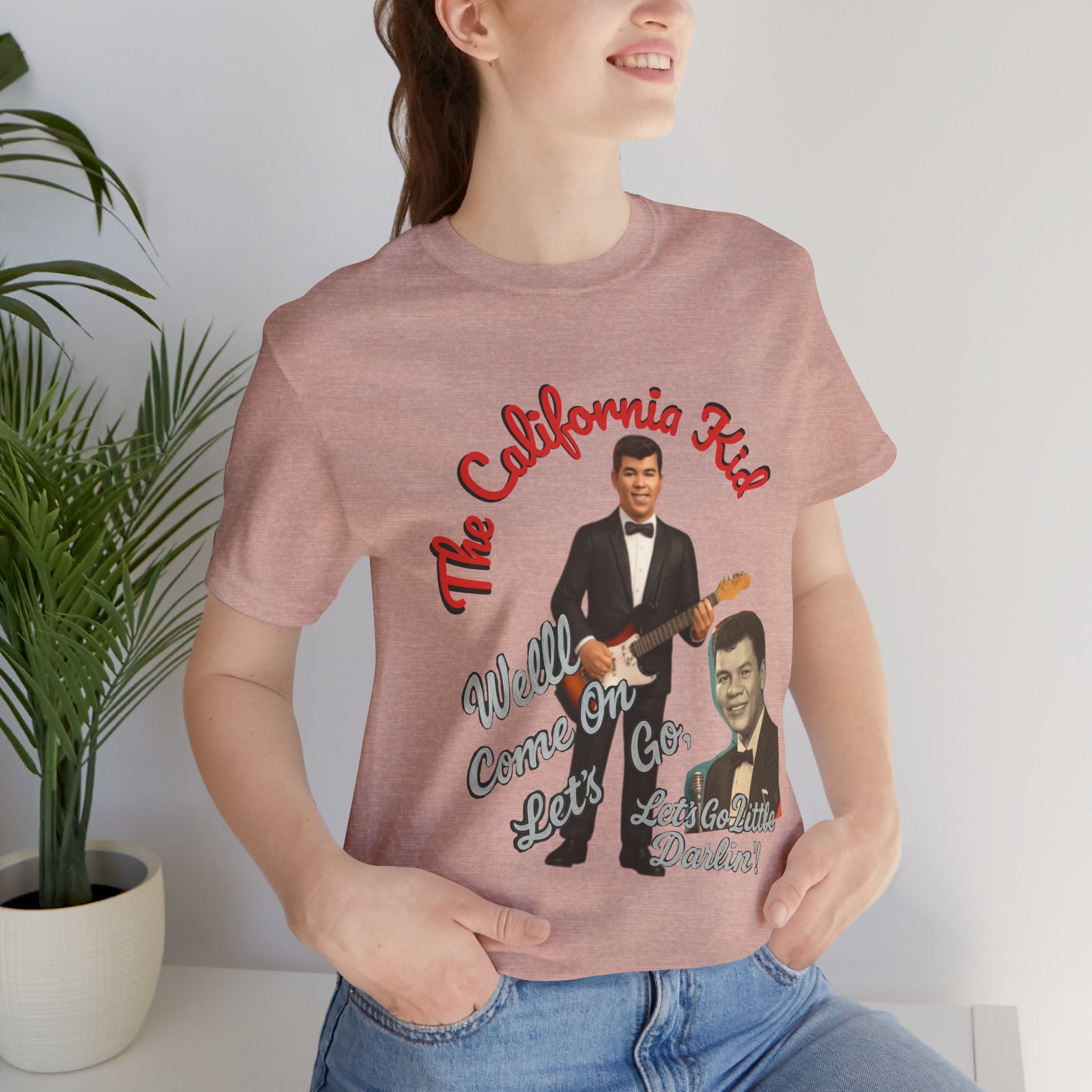 Ritchie Valens -  Rock n' Roll Legends Retro Music T-Shirt, unisex tee