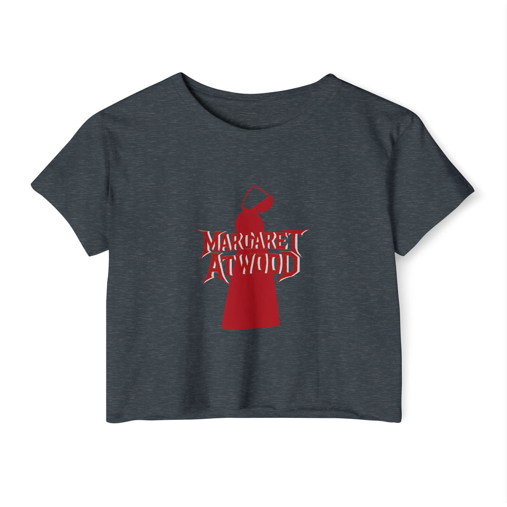 Margaret Atwood Festival Crop Top — Women's Literary Graphic Tee