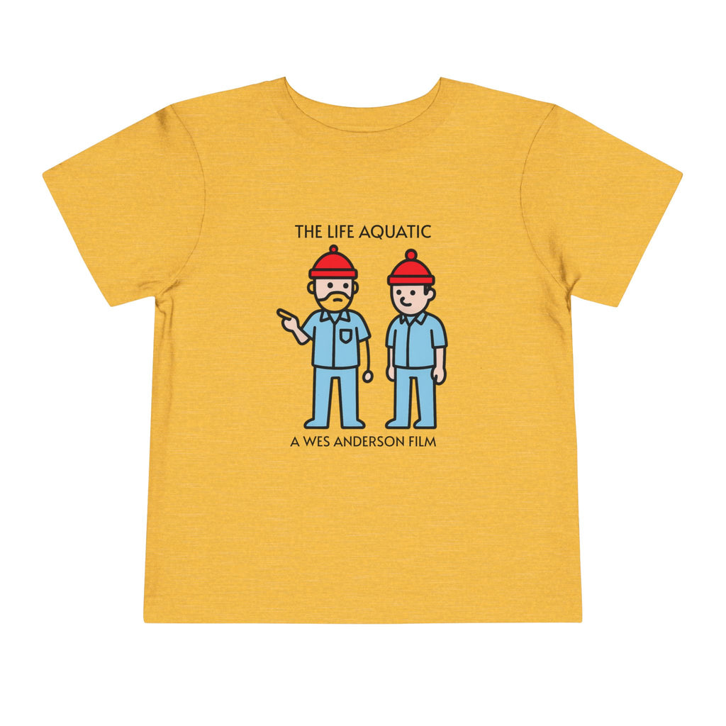 The Life Aquatic - Wes Anderson films - Retro Graphic Kids Shirt