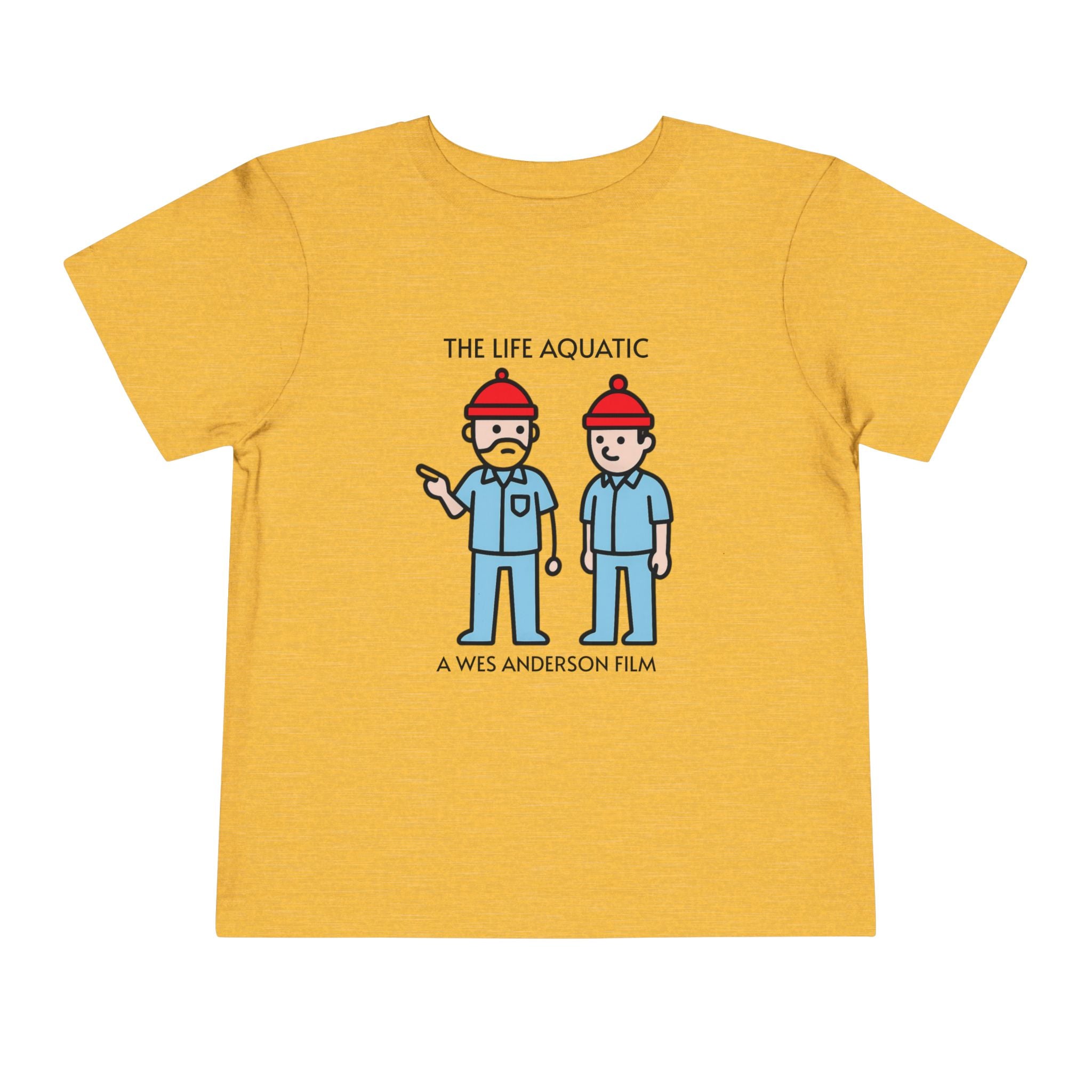 The Life Aquatic - Wes Anderson films - Retro Graphic Kids Shirt