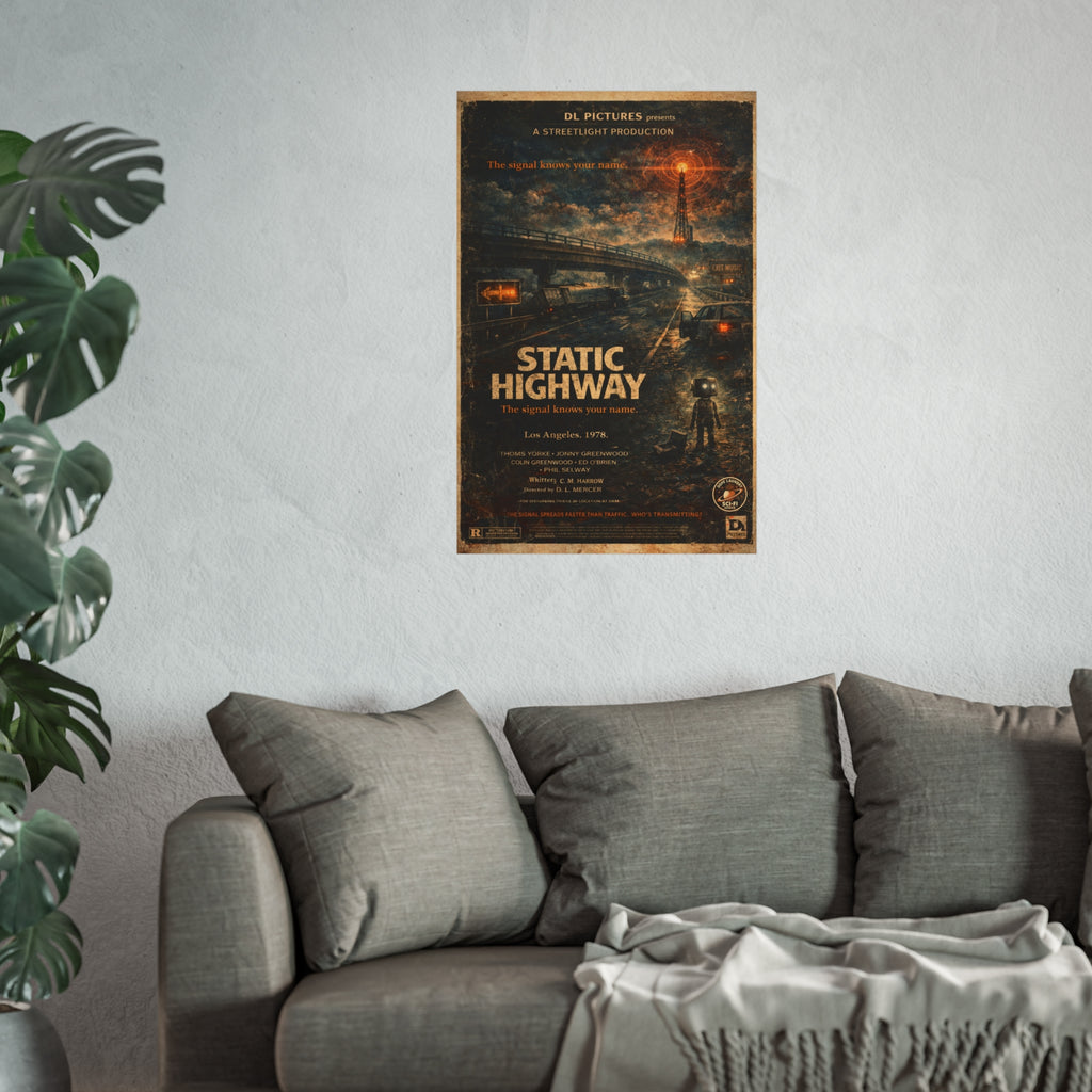Static Highway -- Fine Art Print